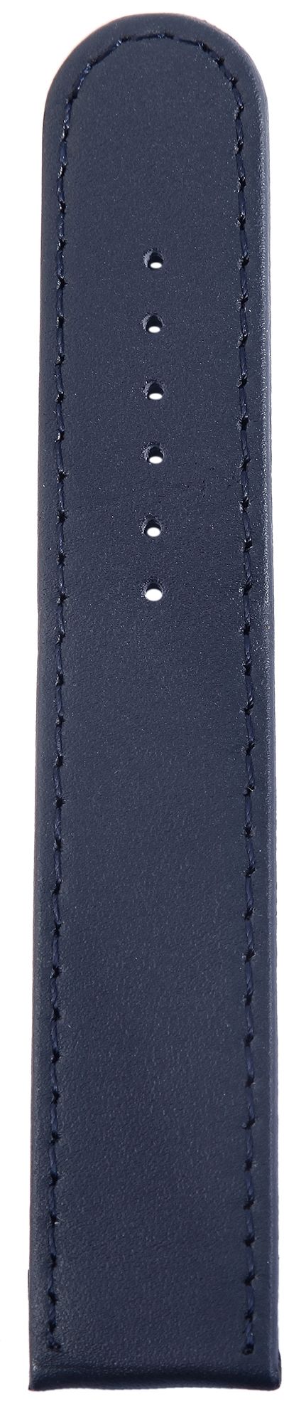 Echtleder-Uhrenarmbänder, dunkelblau, VE 12, 22 mm