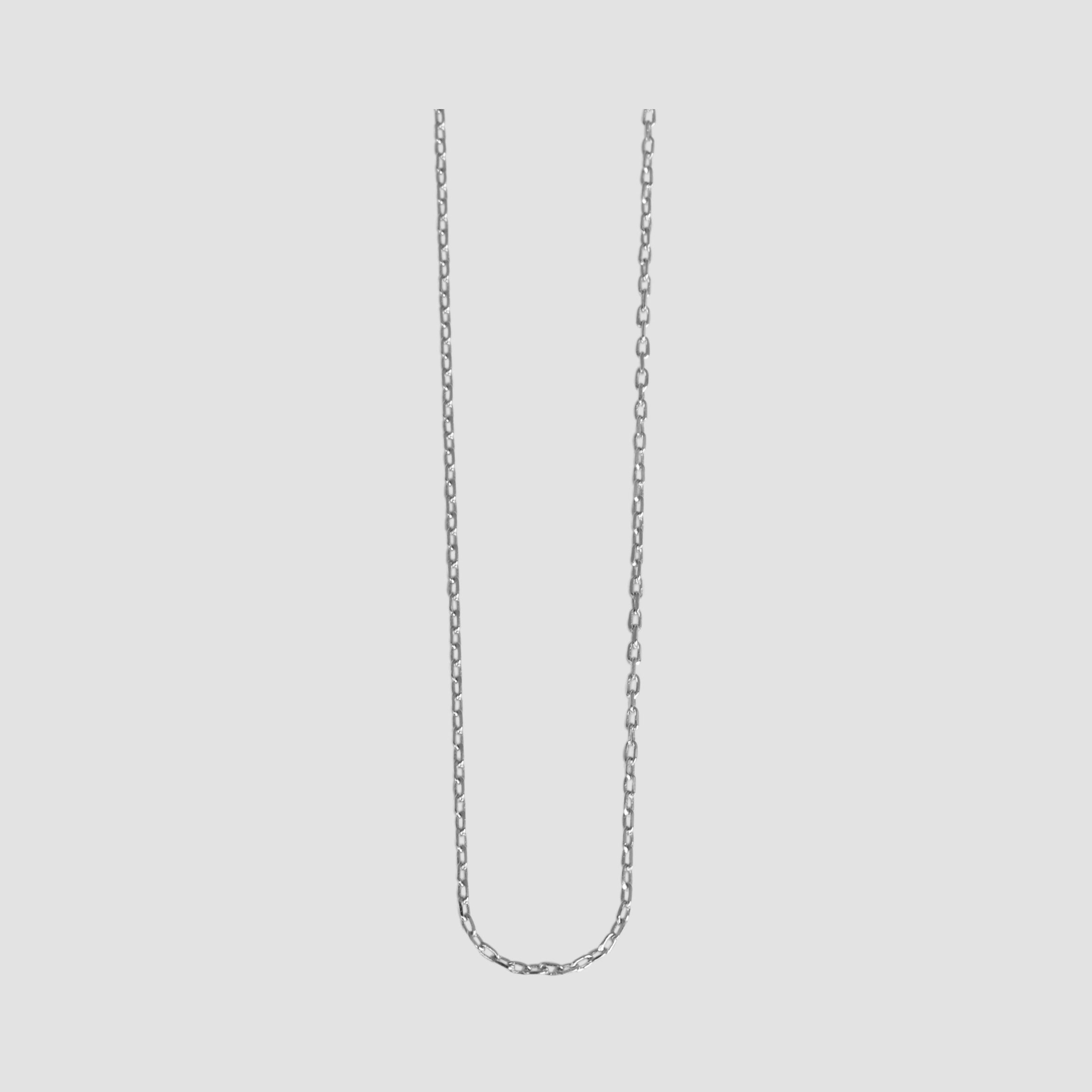 Echtsilber Halskette aus 925/- Sterling Silber, 0,73g, Panzermuster, Breite 0,5 mm, Stärke 0,6mm