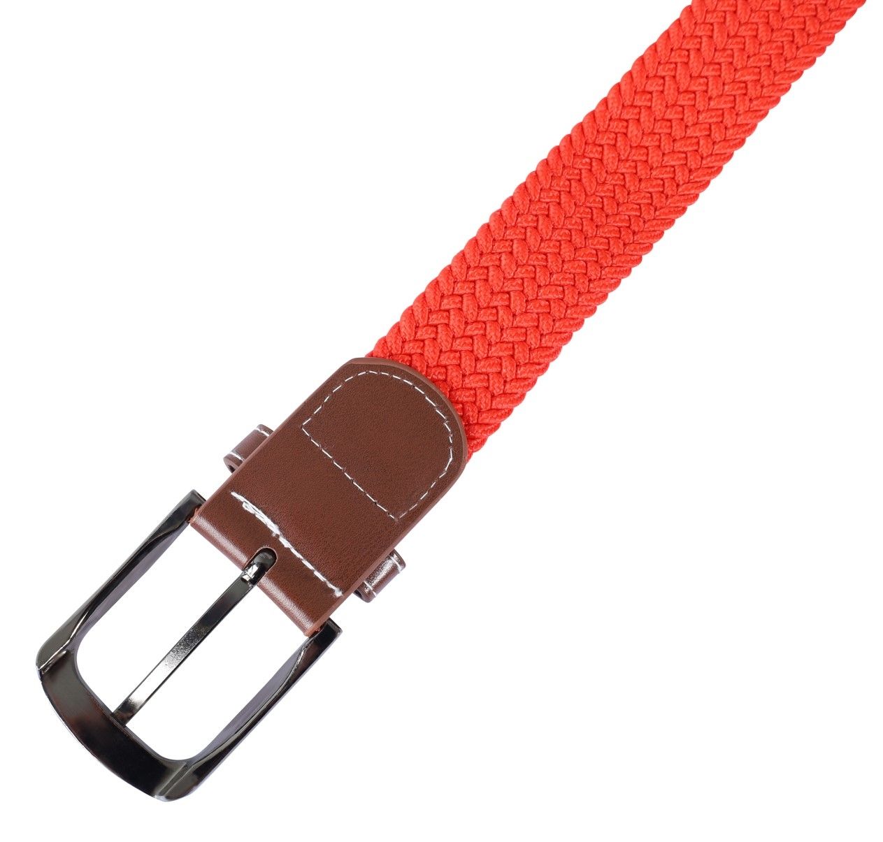 Flechtgürtel, unifarben aus Textil, 100 cm (S)