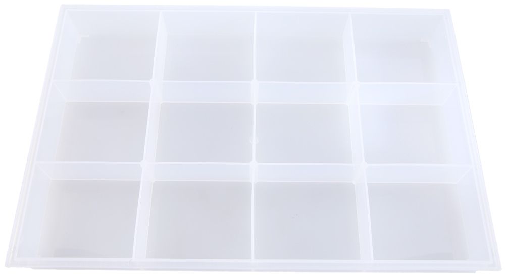 Sortierkasten, transparent, 12 Fächer