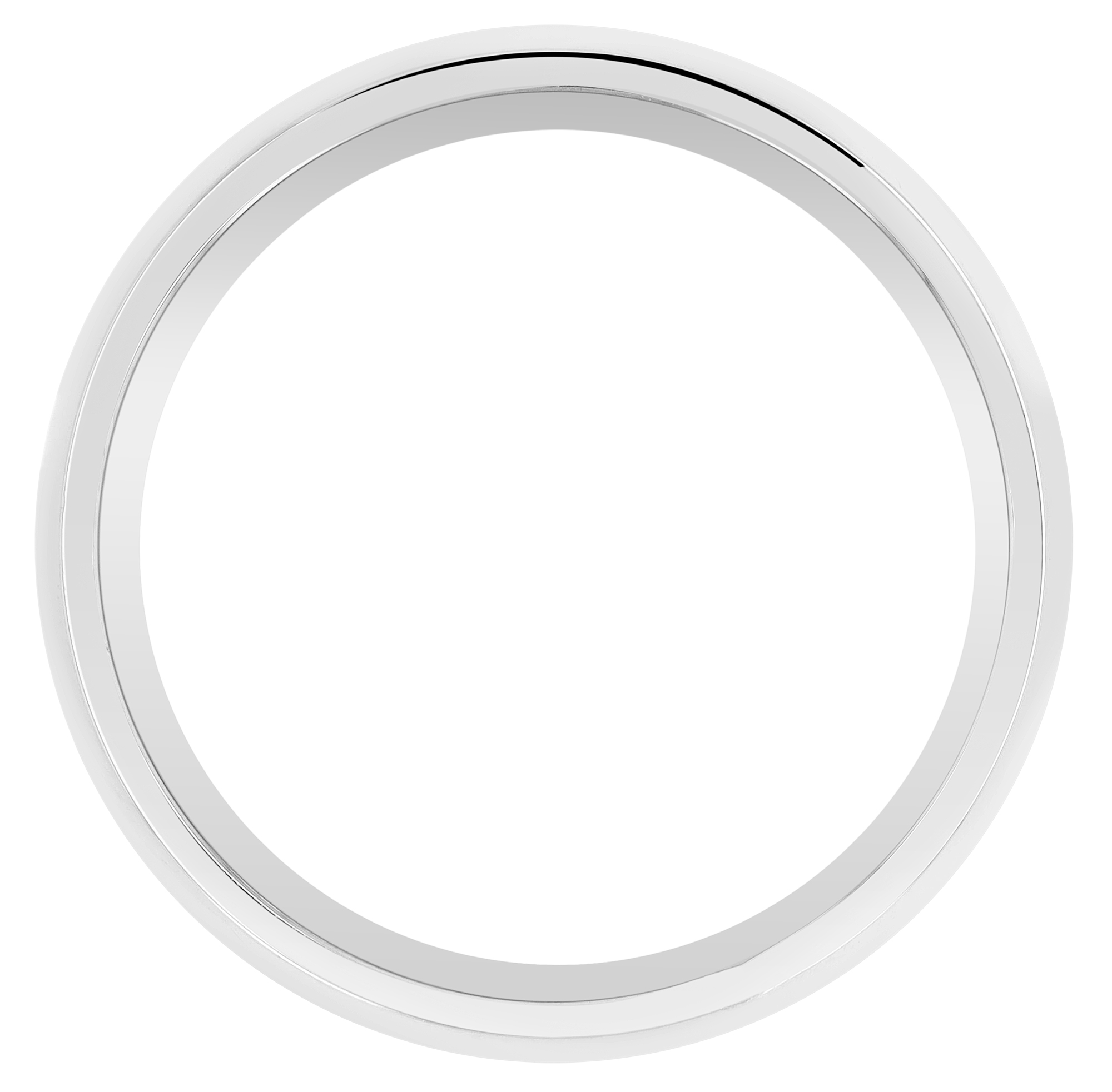 "Sensual Balance" Herren-Partnerring, Edelstahl, silberfarben, Gr. 58