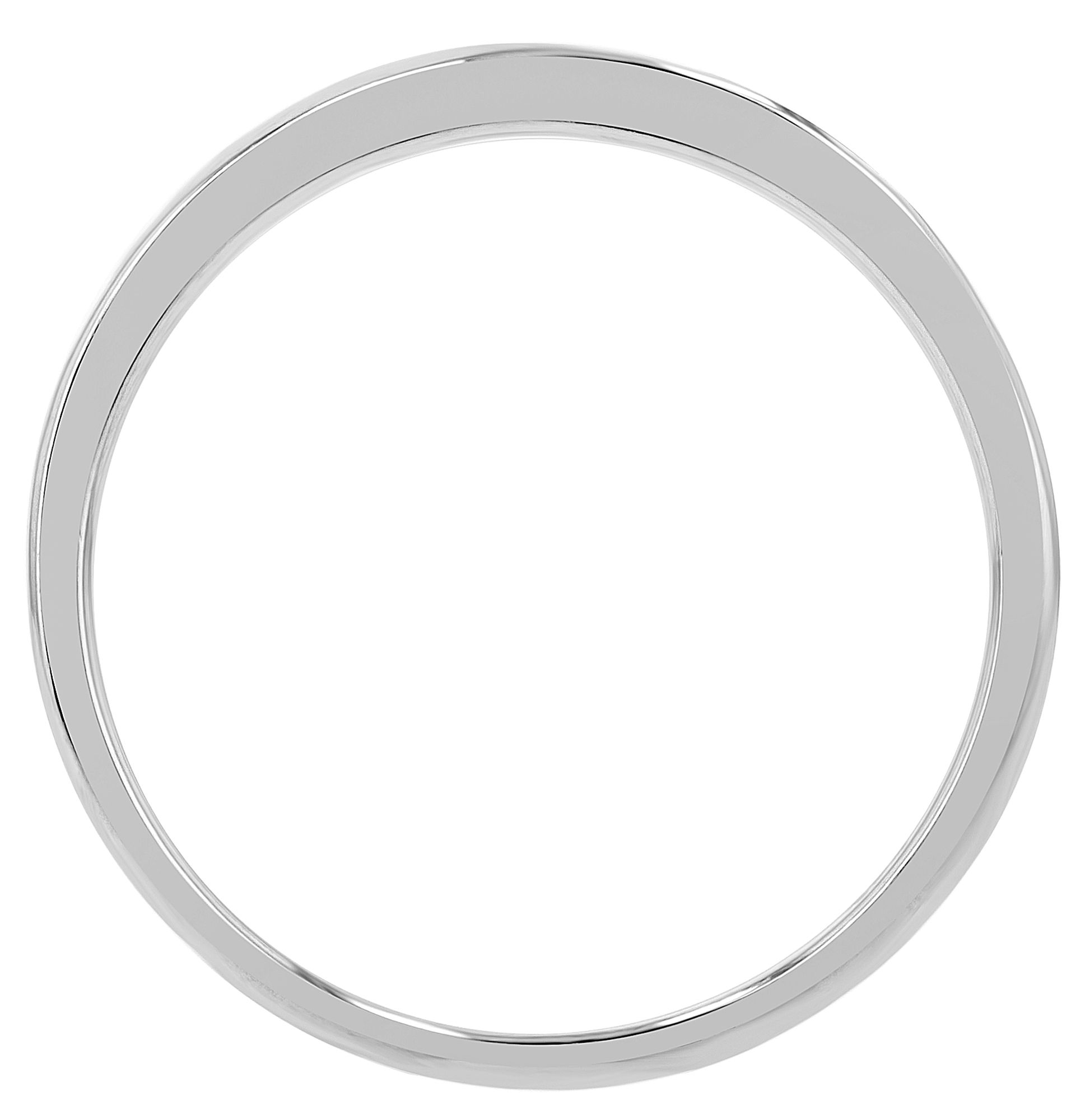 925 Echt Silber Ring mit Zirkoniabesatz, 925/ rhodiniert, Gr. 58