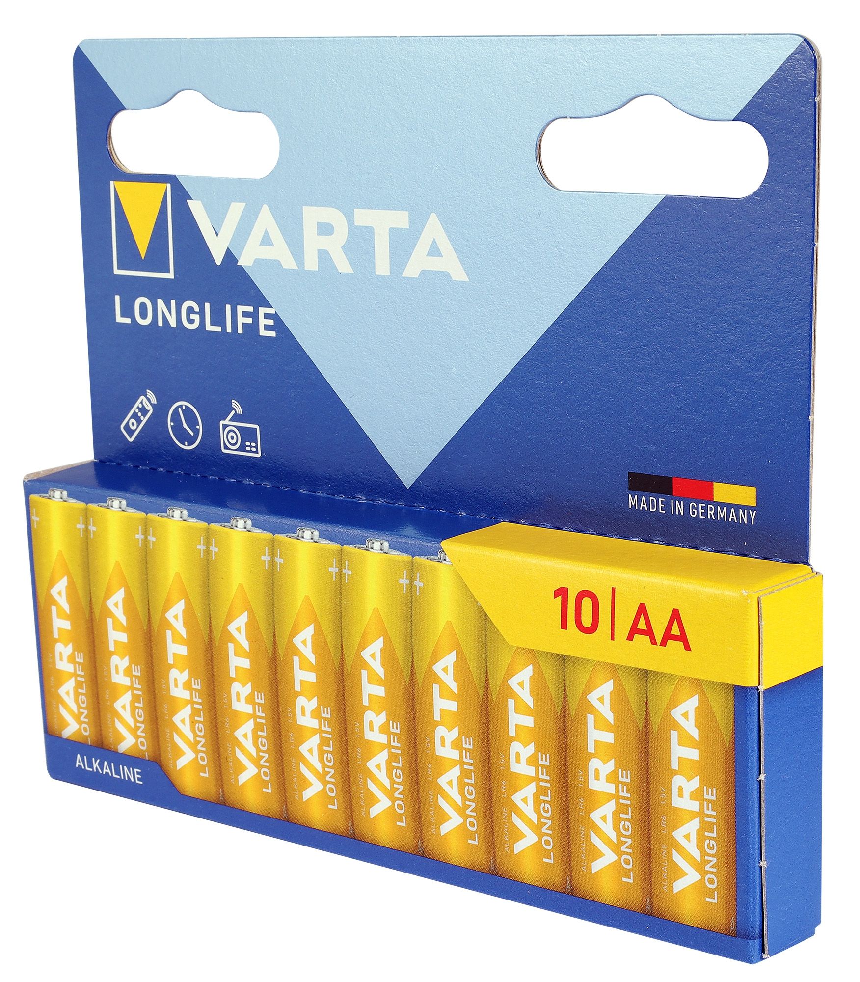 VARTA Longlife AA, 10er Pack