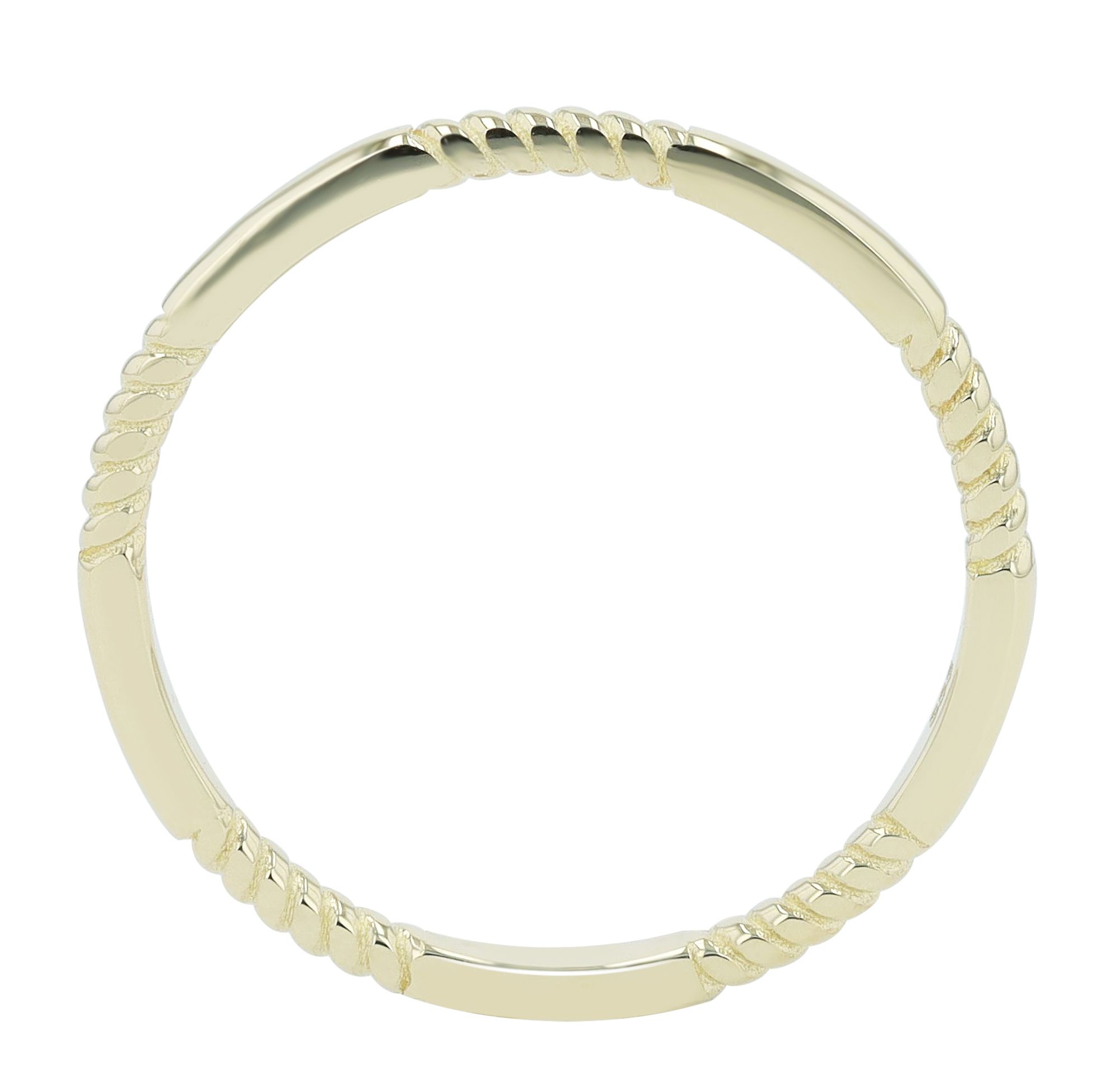 333/- Gold Ring "Mehdi", 8 Karat, Goldfarbig, Gr. 50