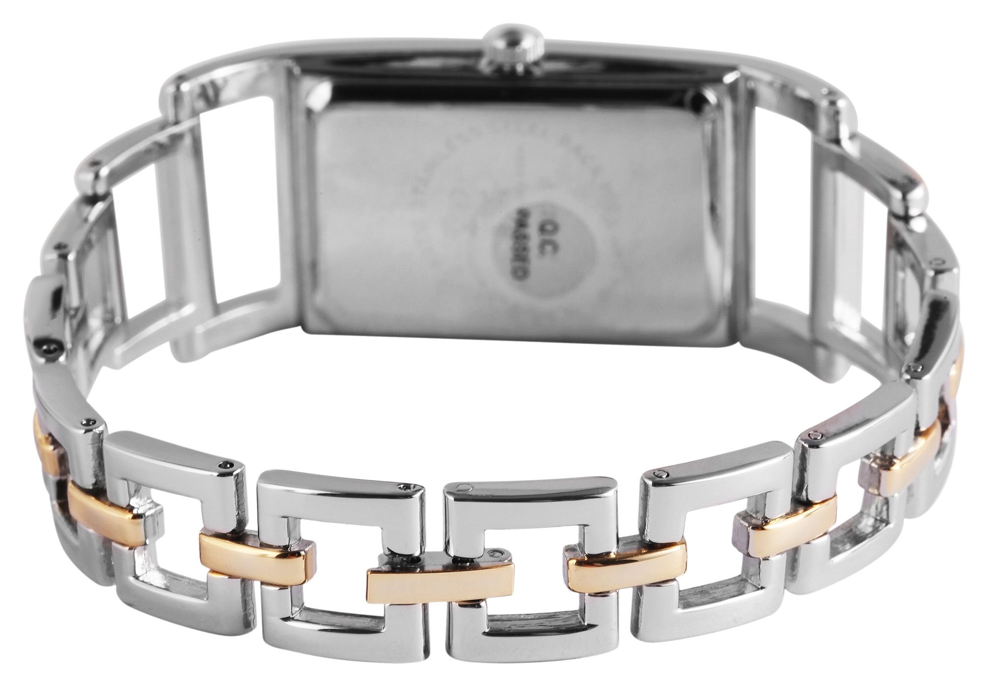 Akzent Damenuhr mit Metallarmband