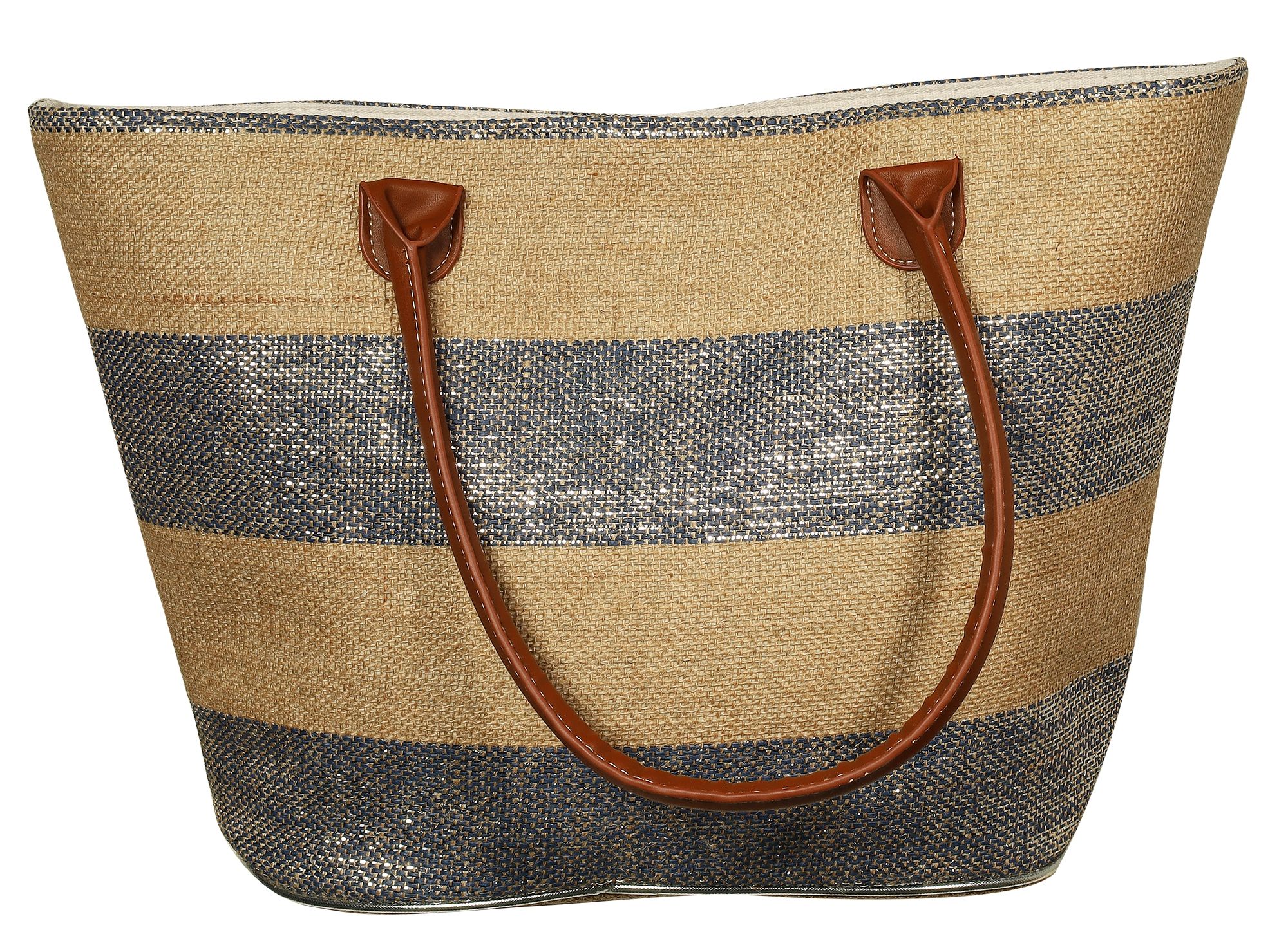 Damentasche/Strandtasche aus Stroh, 53 x 33 x 14,5 cm