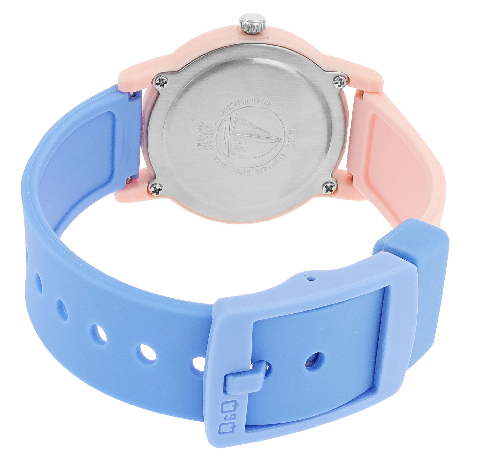 Q&Q Kinderuhr mit Resinarmband, "maritim", 10 ATM