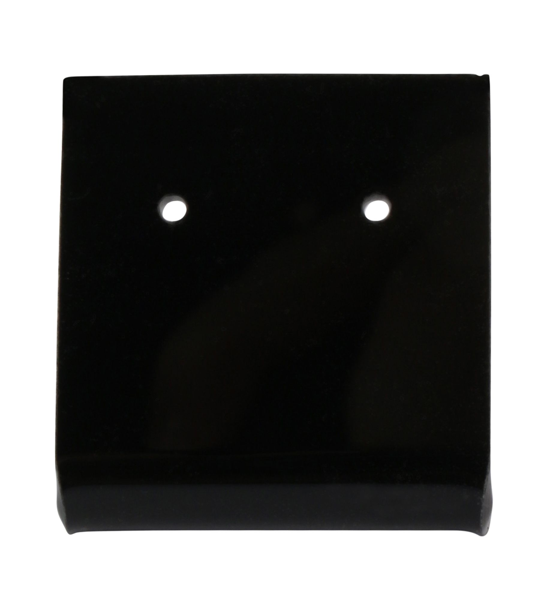 Acryl Aufsteller für ein Paar Ohrstecker, 3 x 3 x 2 cm, schwarz