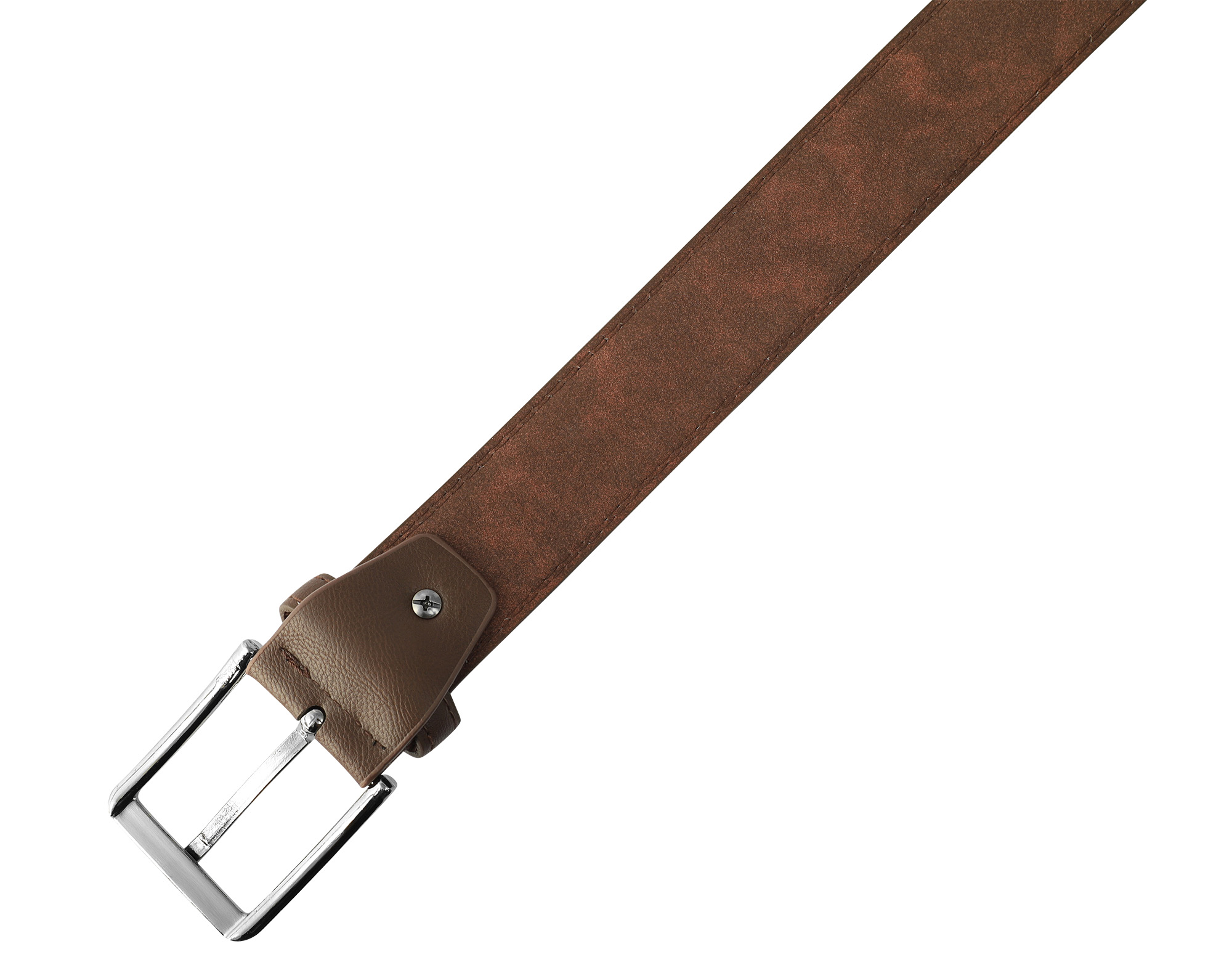 Gürtel aus Lederimitat, VE12, 1x Gr. 90 cm, 2x 100 cm, 3x 110 cm, 3x 120 cm, 3x 130 cm, kürzbar, braun