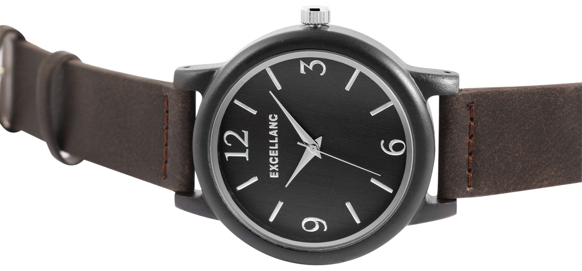 Excellanc Herrenuhr aus Holz