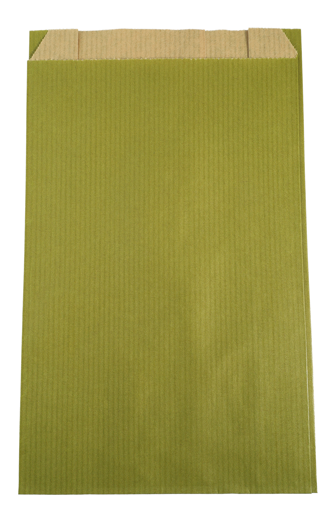 Papier-Geschenktüten, VE 250 in olivgrün