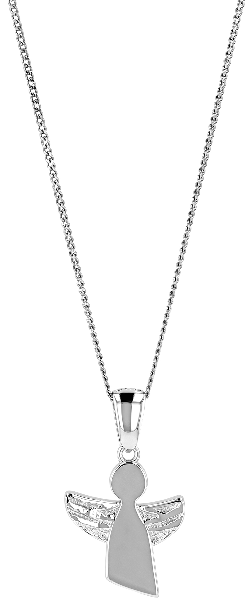 Schutzengel "Vivianne“ 925/- Echt Silber Anhänger - Engel, rhodiniert