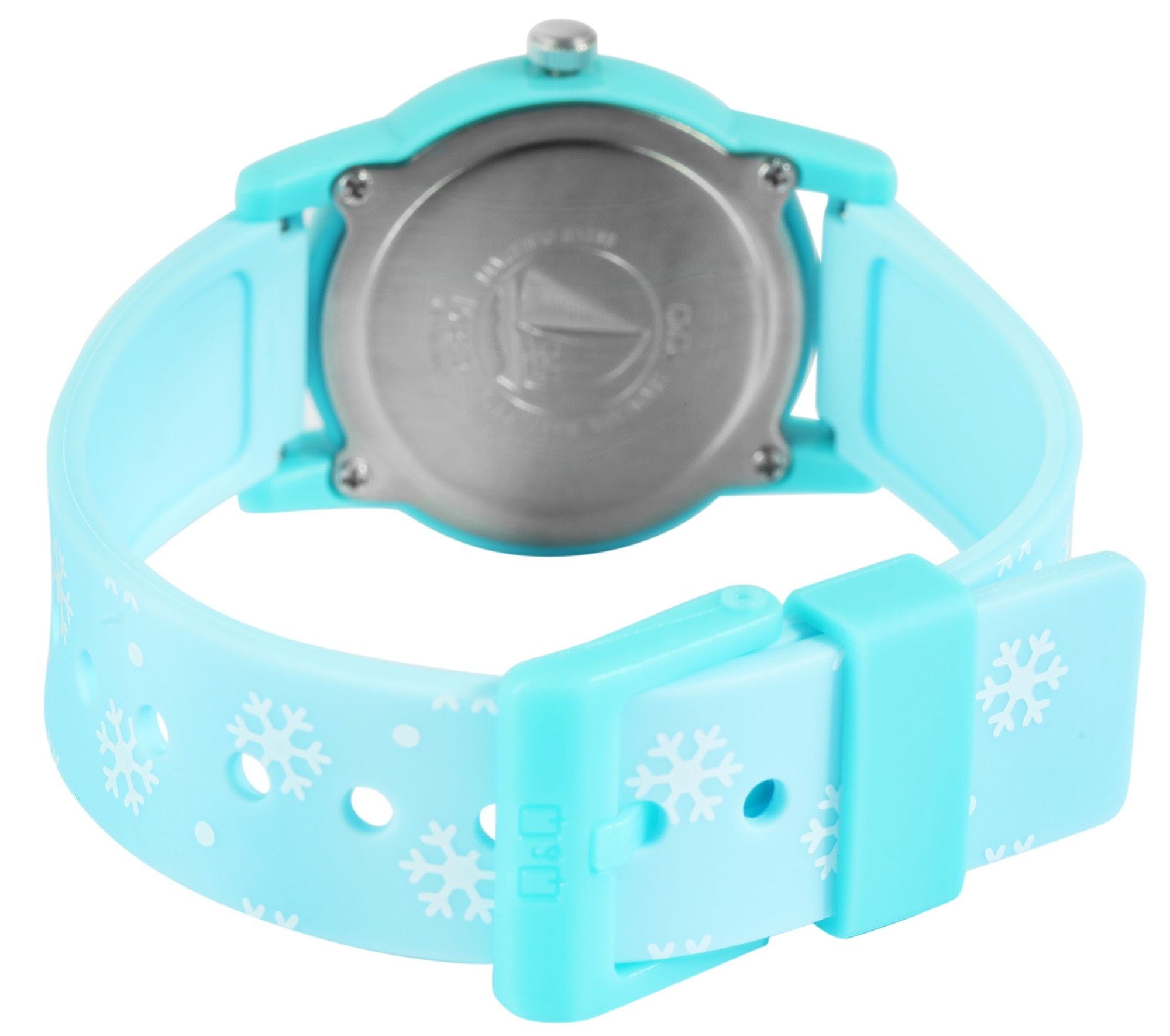 Q&Q Kinderuhr mit Silikonarmband, "Pinguin", 10 Bar
