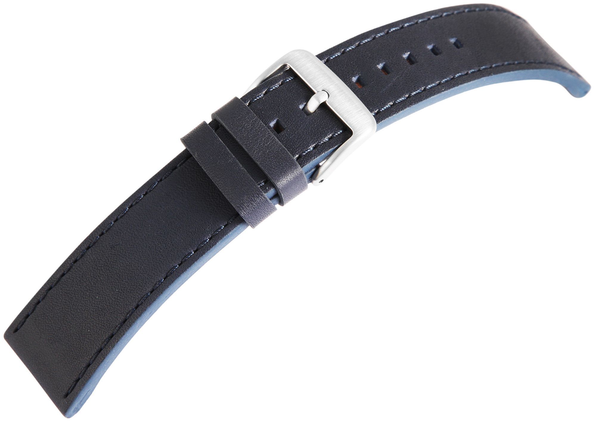 Echt Lederarmband, 26 mm, blau