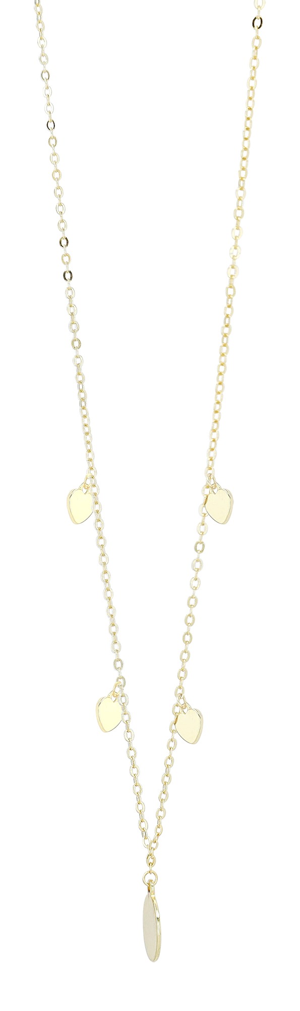 "Insi" 925/- Echt Silber Kette mit Anhänger, vergoldet, Gravurplatte