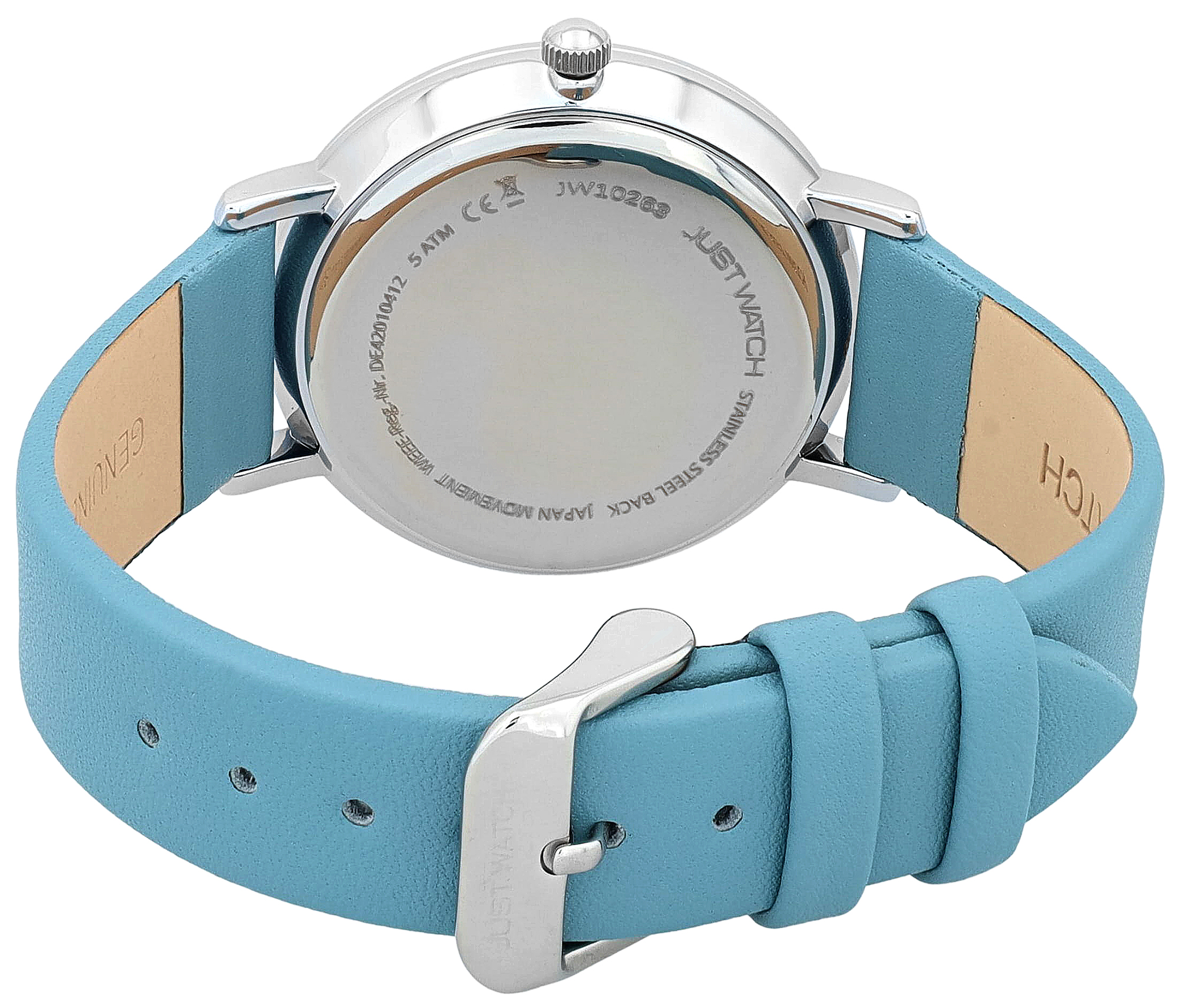 Just Watch Damenuhr "Haike" mit Echtlederband, Ø 41 mm