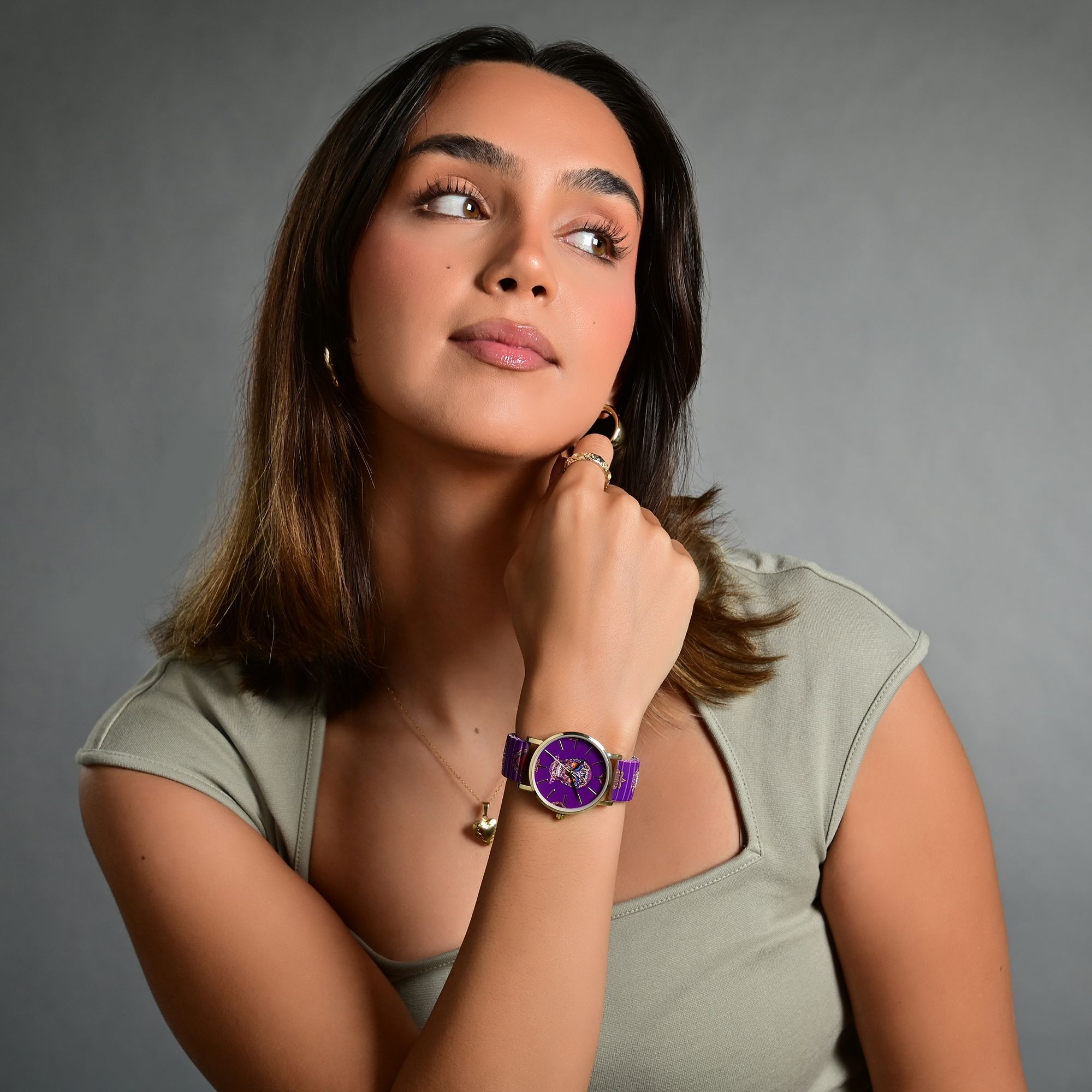 Raptor Damenarmbanduhr "Frida Kahlo Edition" mit Zugband