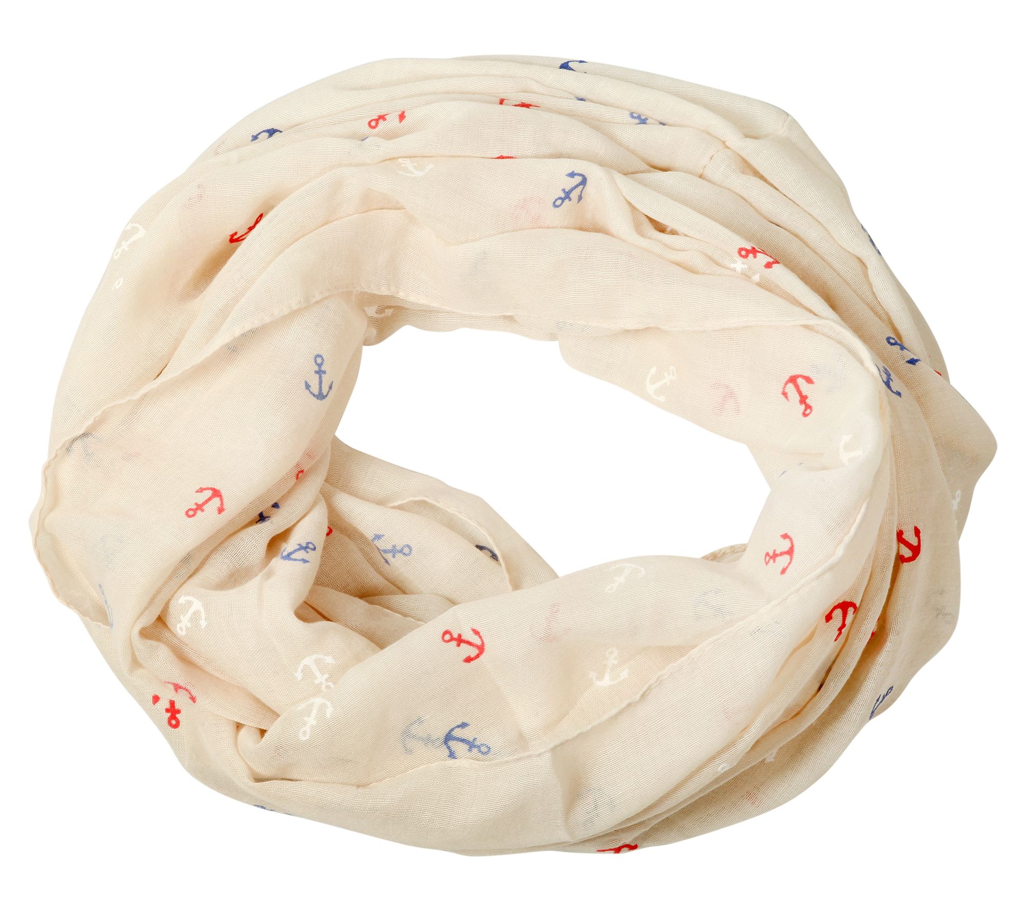 Schalpaket farblich sortiert, Loops, 90 x 70 cm, 100% Polyester, VE 12, maritim