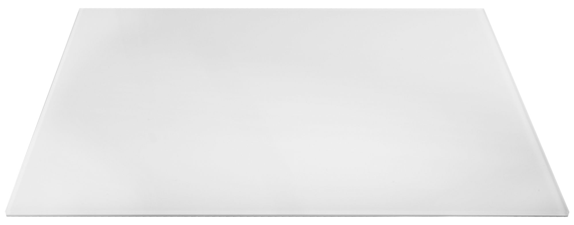 Display, Kunststoff, weiß, flach, 35 x 25 x 6 cm