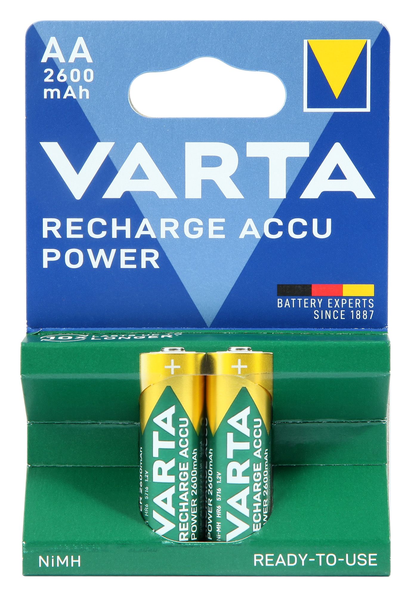 VARTA  Rechargeablel ACCU AA, 2er Blister