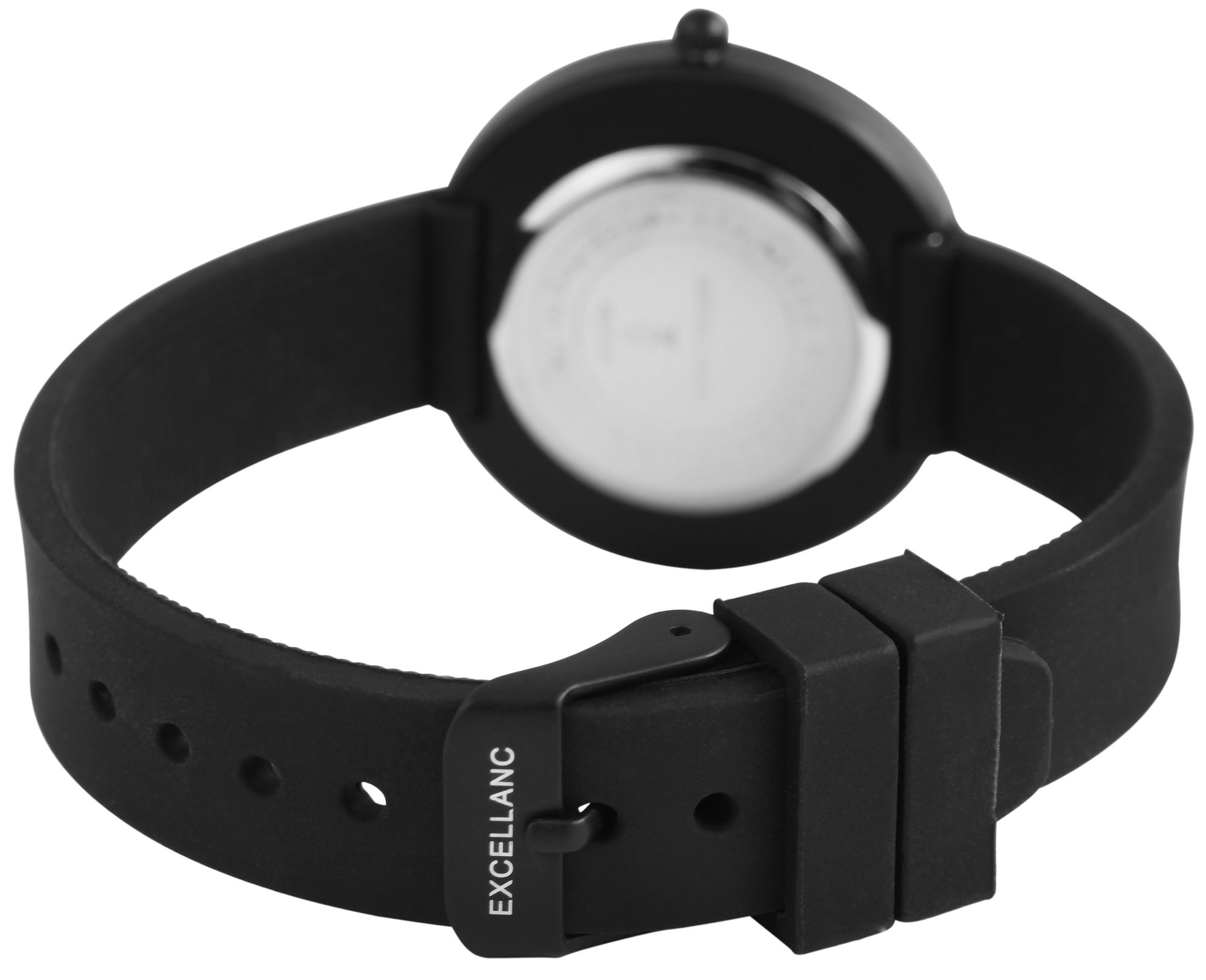 Excellanc Damenuhr mit  Silikonarmband