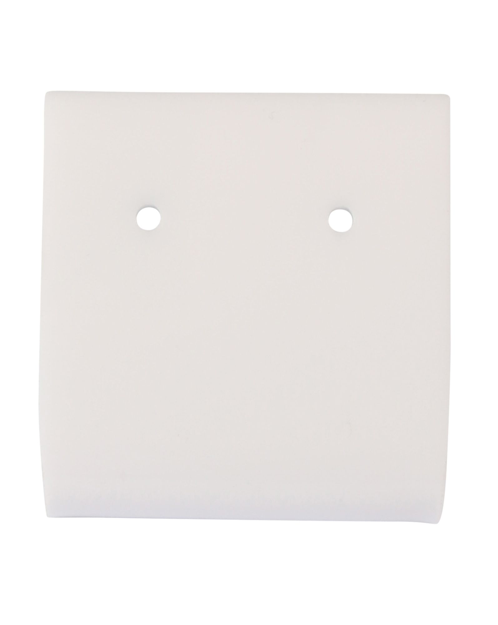 Acryl Aufsteller für ein Paar Ohrstecker, 3 x 3 x 2 cm, weiß