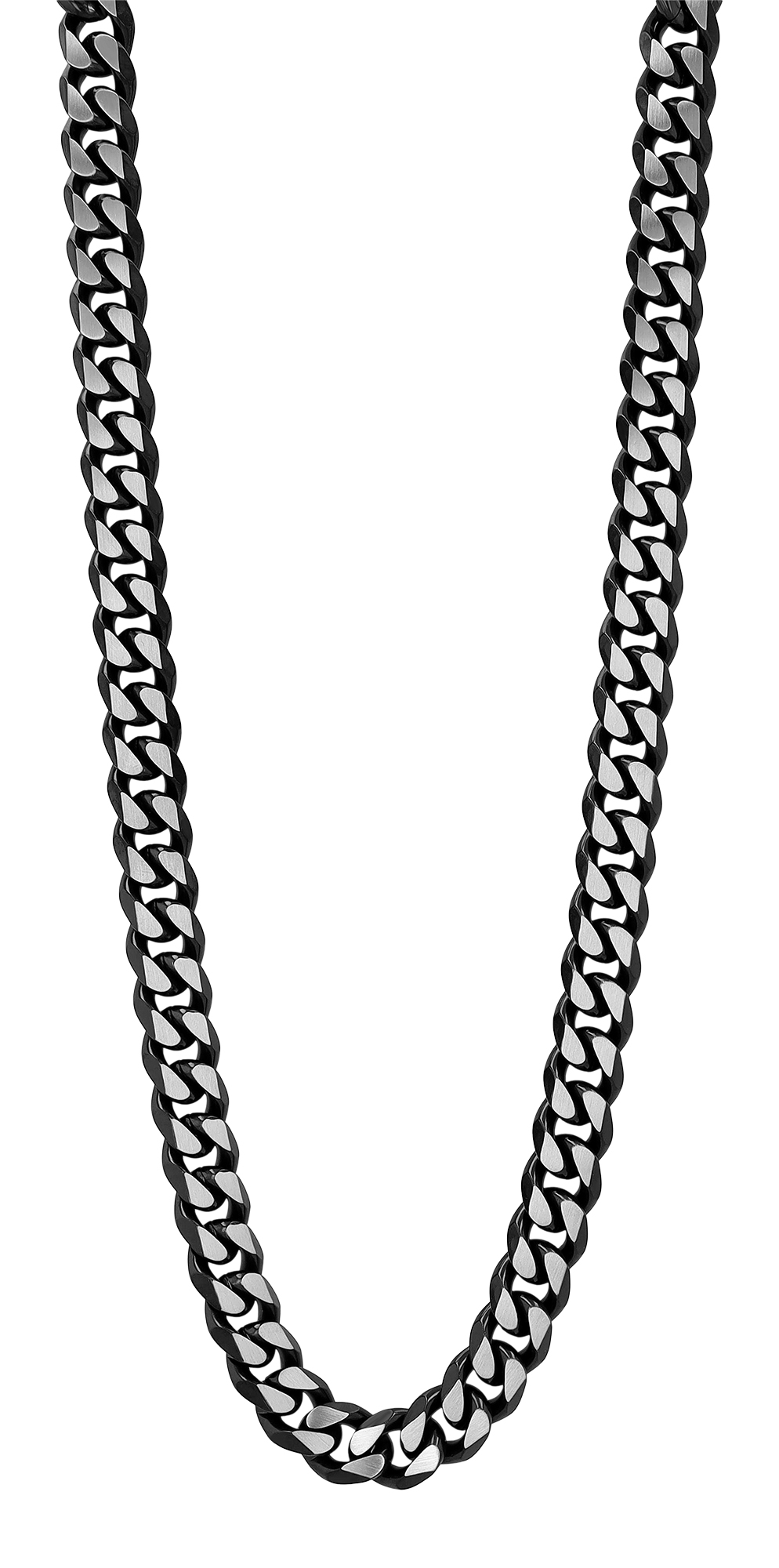 "Milanko" Panzerkette - Silberfarben - Unisex Halskette
