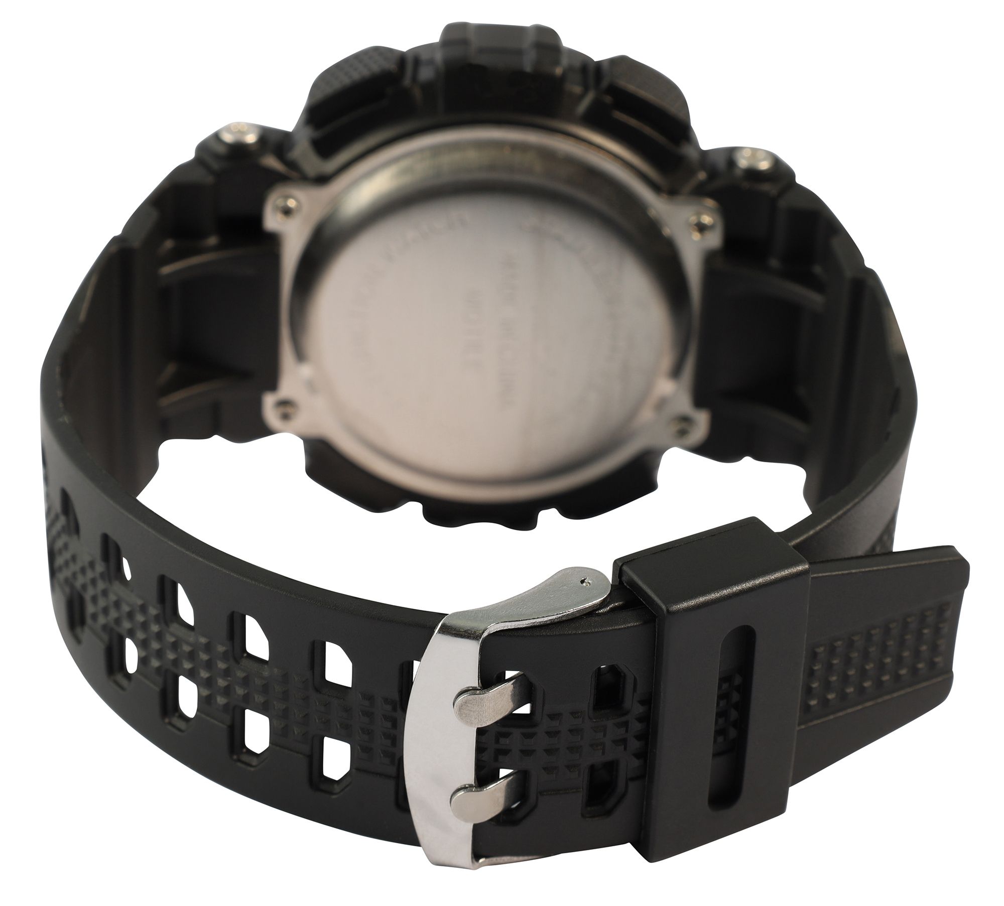 Xinjia Herrenuhr mit TPU-Band, schwarz + blau