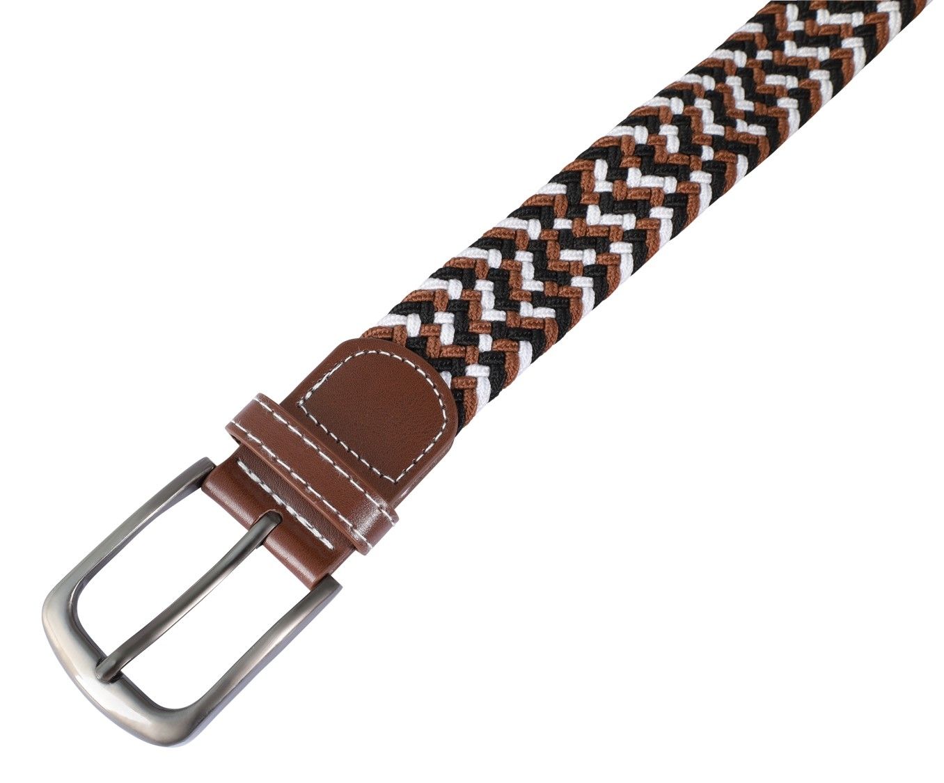 Flechtgürtel aus Textil, verschiednene Größen, 110cm (M)