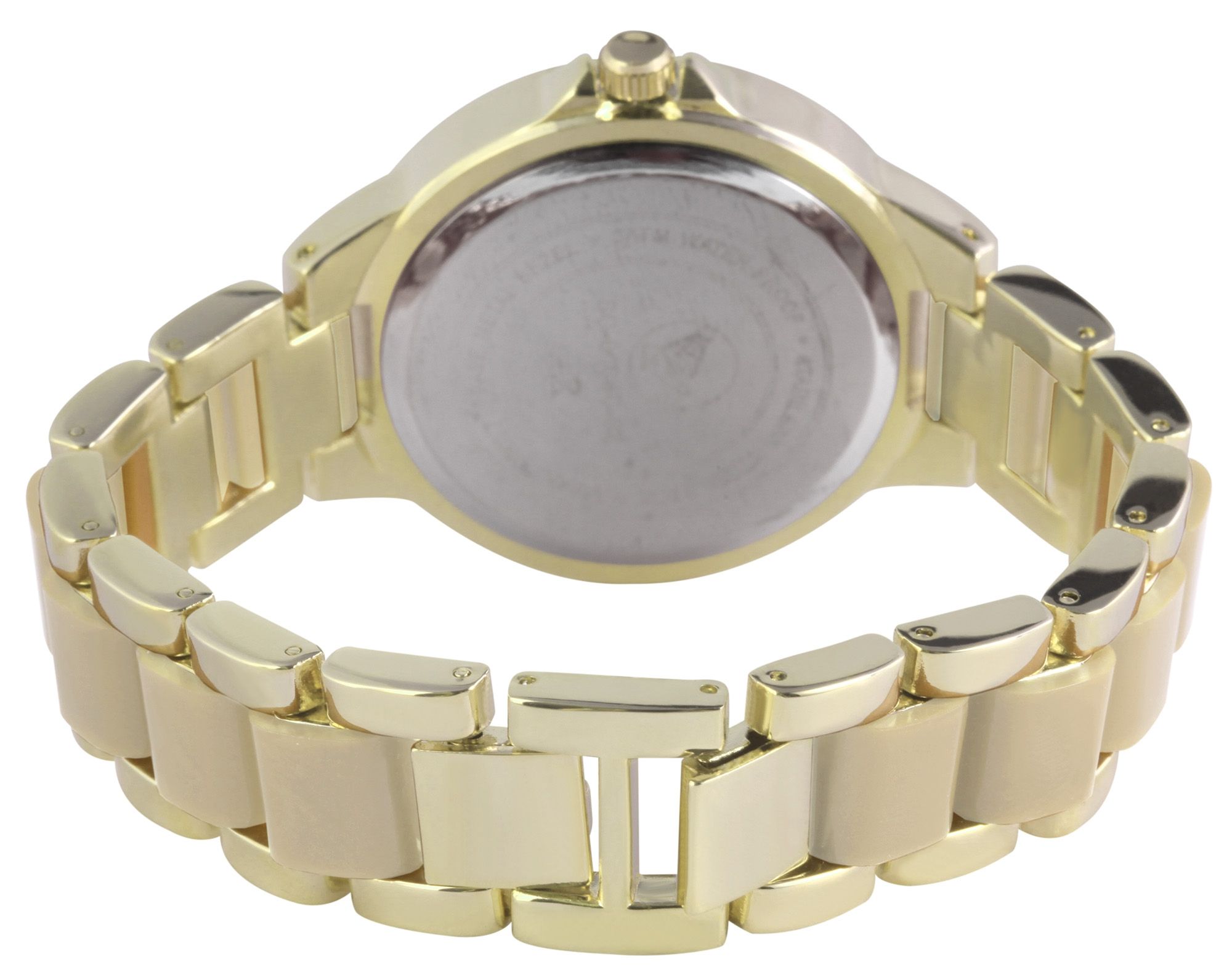 Akzent Damenuhr mit Metallarmband