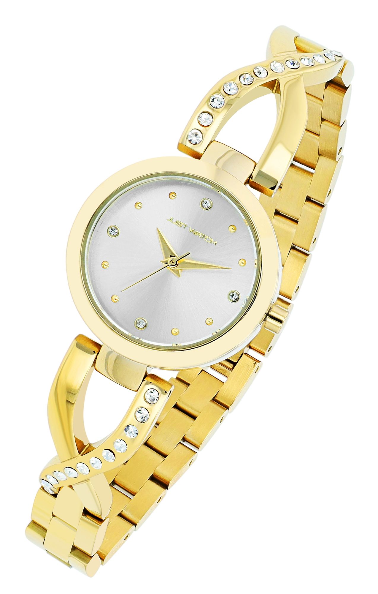 Just Watch Damenuhr "Relana" mit Edelstahlarmband, Ø 27 mm, bicolor (gold-/ silberfarben)