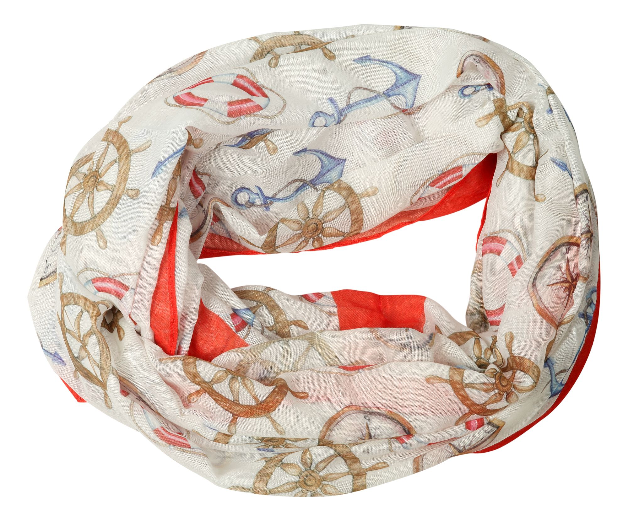 Schalpaket farblich sortiert, Loops, 90 x 70 cm, 30% Baumwolle, 70% Polyester, VE 12
