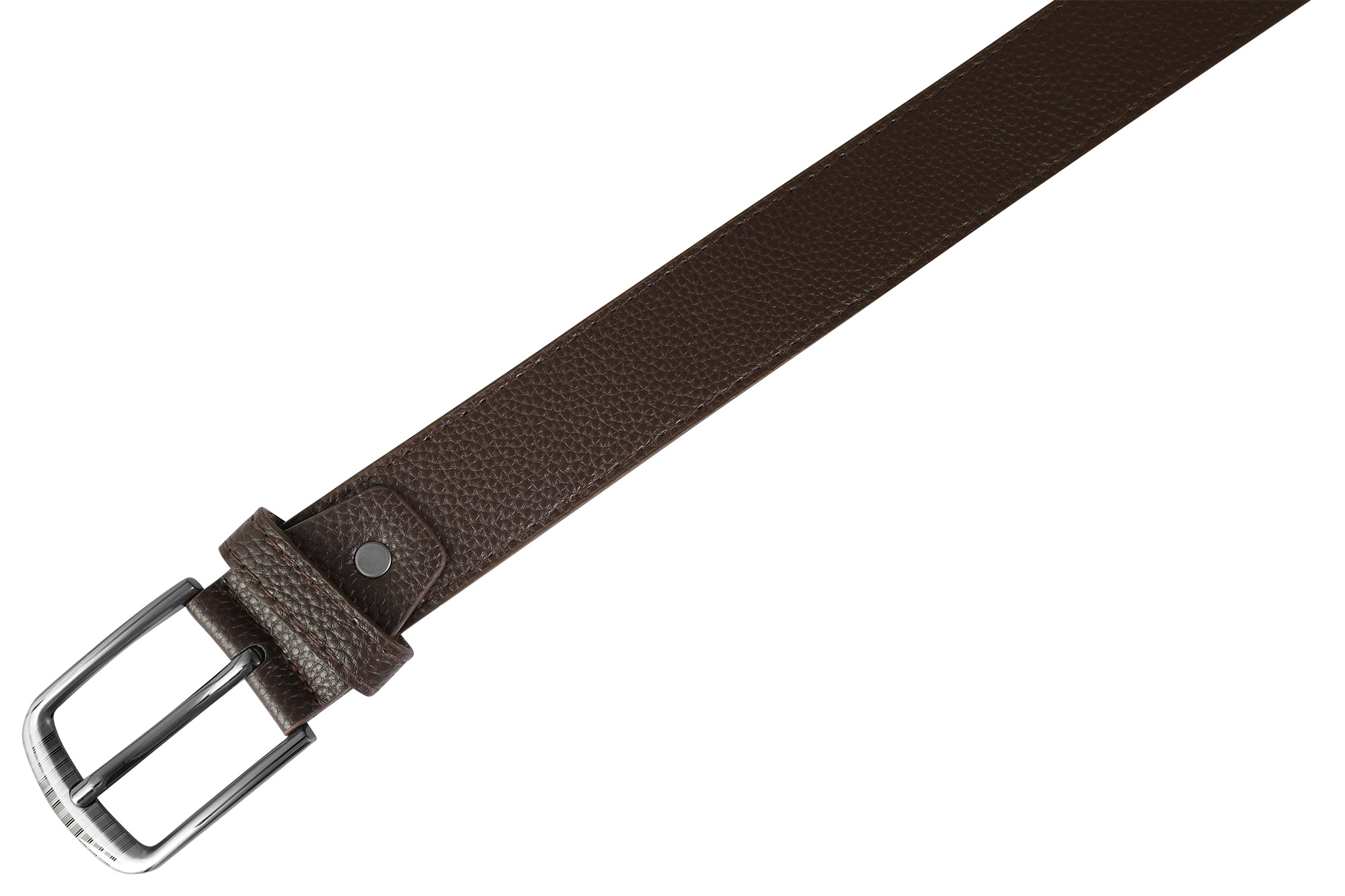 Gürtel aus Lederimitat, VE12, 1x Gr. 90 cm, 2x Gr. 100 cm, 3x 110 cm, 3x 120 cm, 3x 130 cm, braun