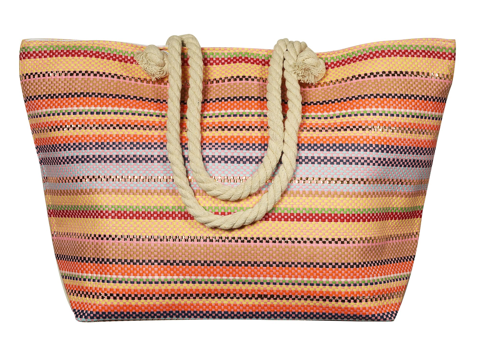 Damentasche/Strandtasche aus Stroh