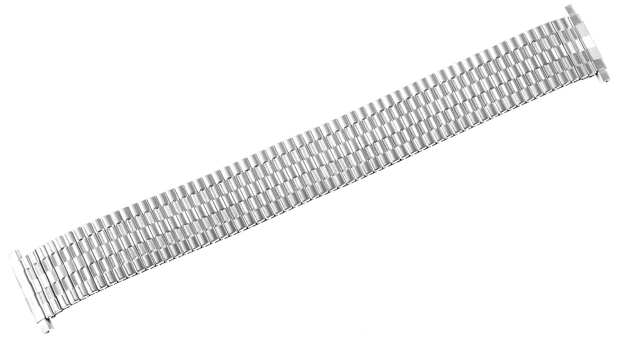 Edelstahl-Zugarmband, silberfarben, 14mm