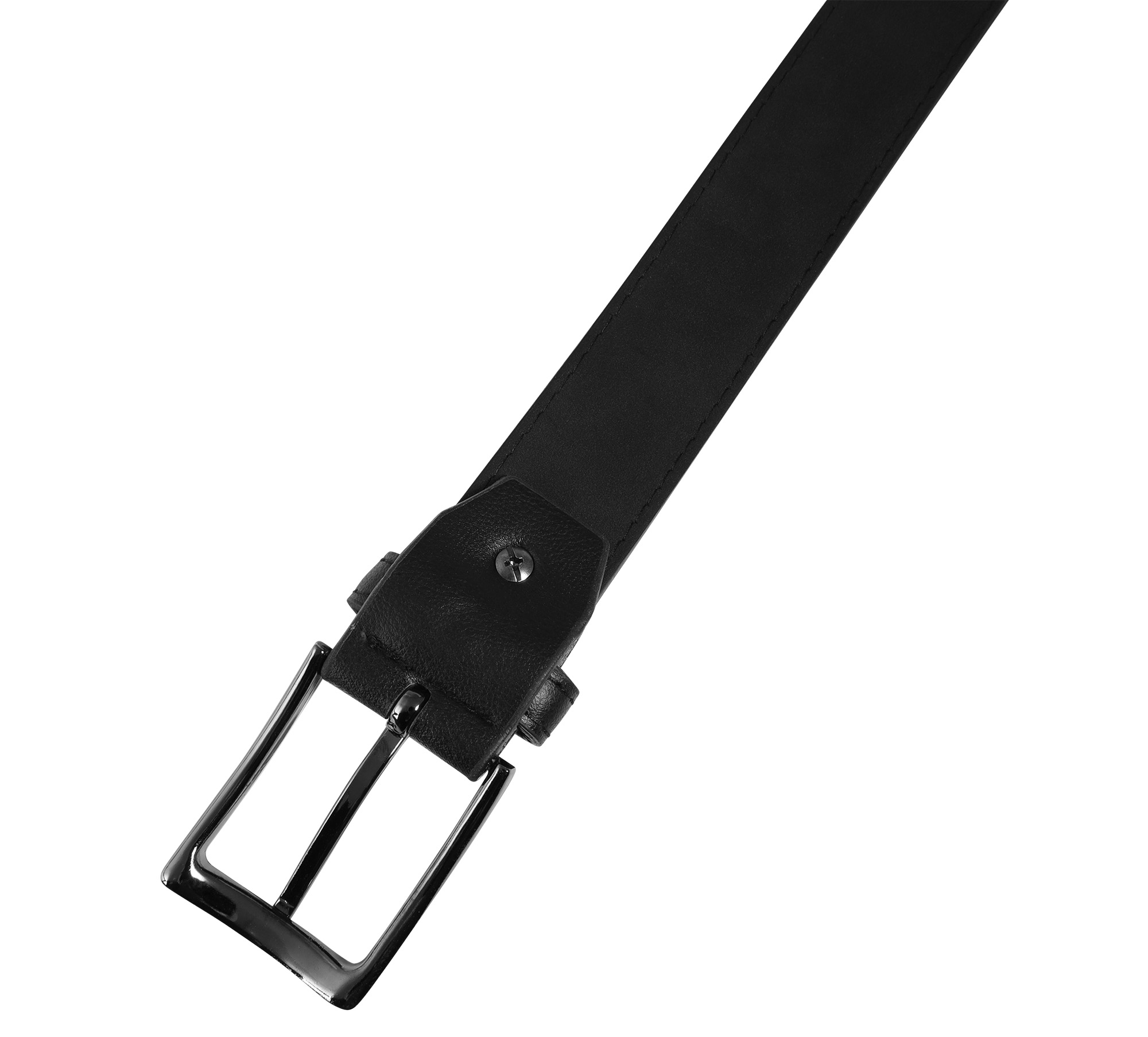 Gürtel aus Lederimitat, VE12, 1x Gr. 90 cm, 2x 100 cm, 3x 110 cm, 3x 120 cm, 3x 130 cm, kürzbar, schwarz