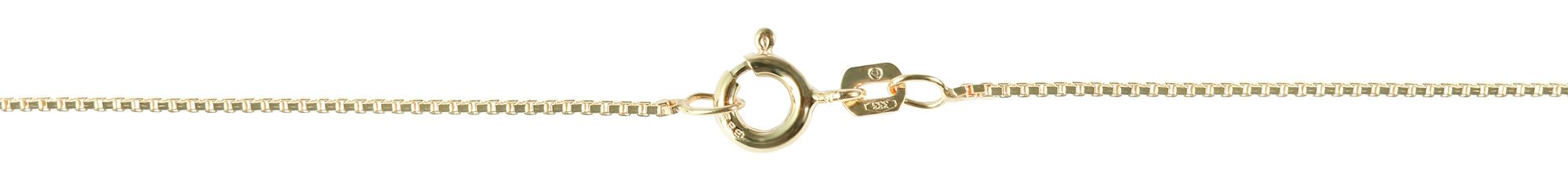 333/- Gold, Veneziakette "Lee" 8 Karat, Gelbgold, 40 cm/ 1 mm