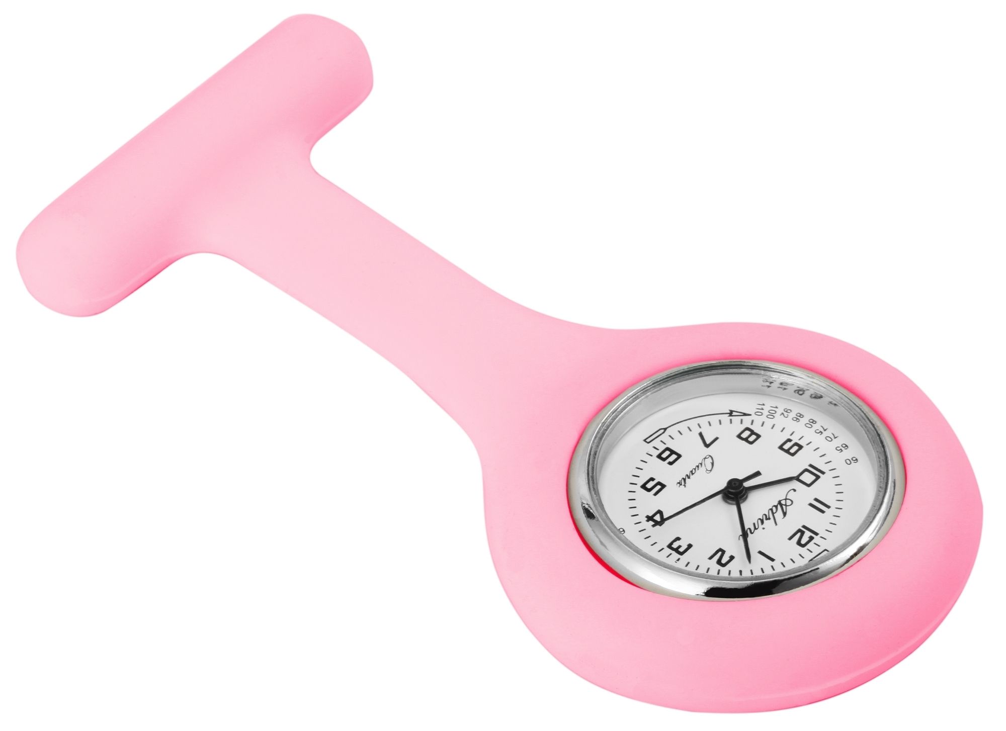 Adrina Krankenschwesteruhr aus Silikon in Rosa