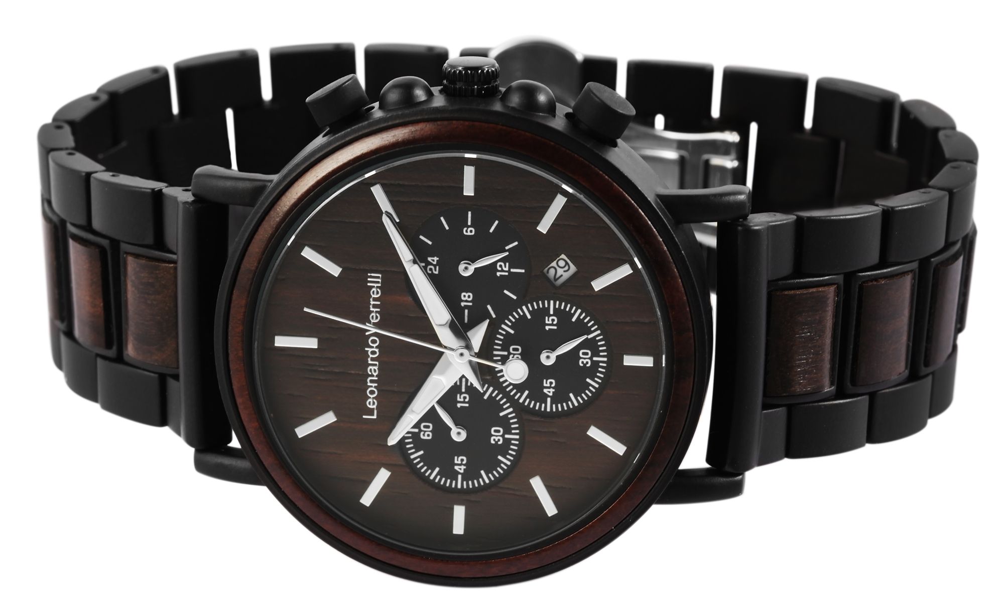 Leonardo Verrelli Chronograph aus Holz