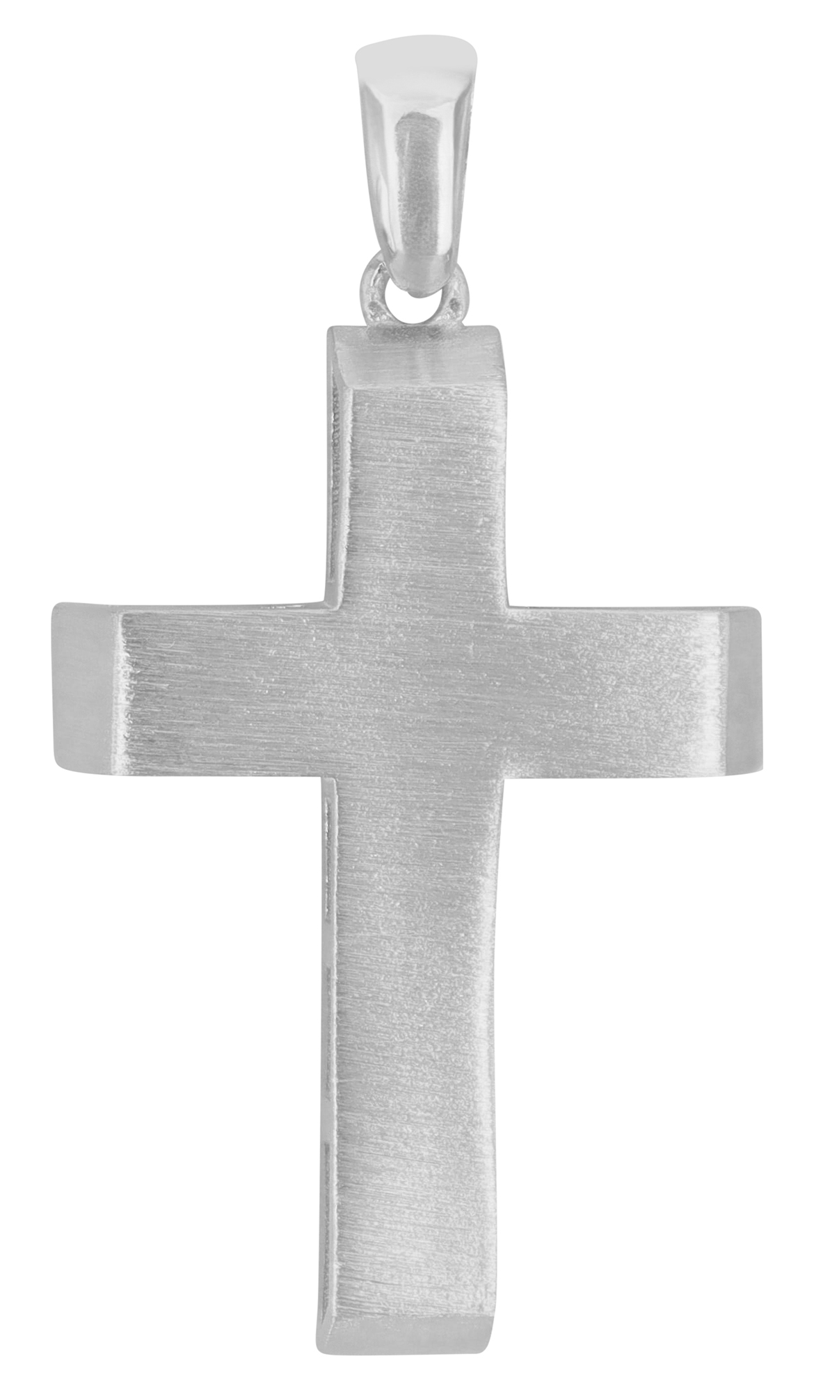 "Erin" 925/- Echt Silber Anhänger - Kreuz, silberfarben rhodiniert
