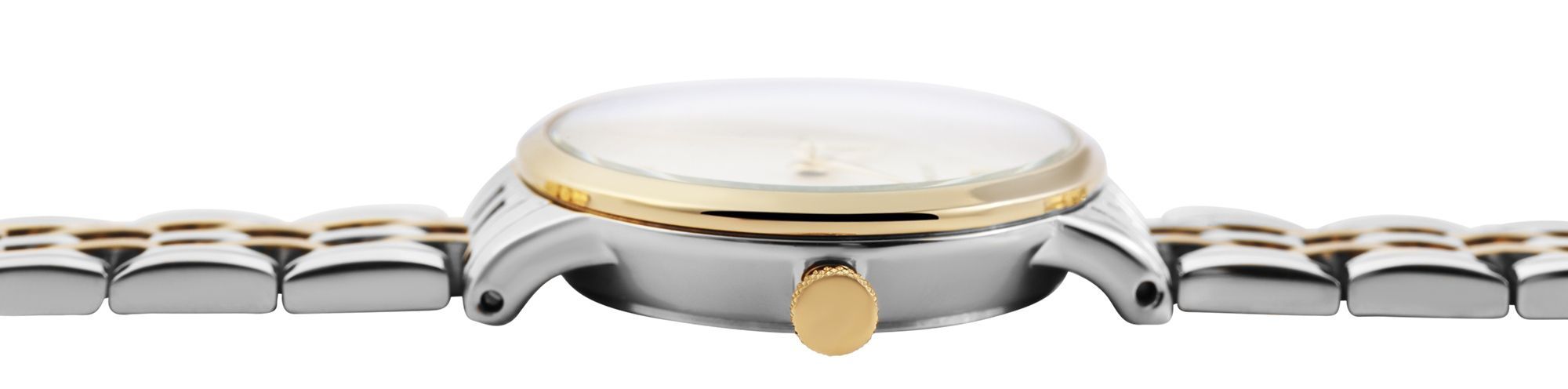 Just Watch Damenuhr "Elizabeth", Edelstahlarmband, Ø 31 mm, bicolor (silber-/ goldfarben)