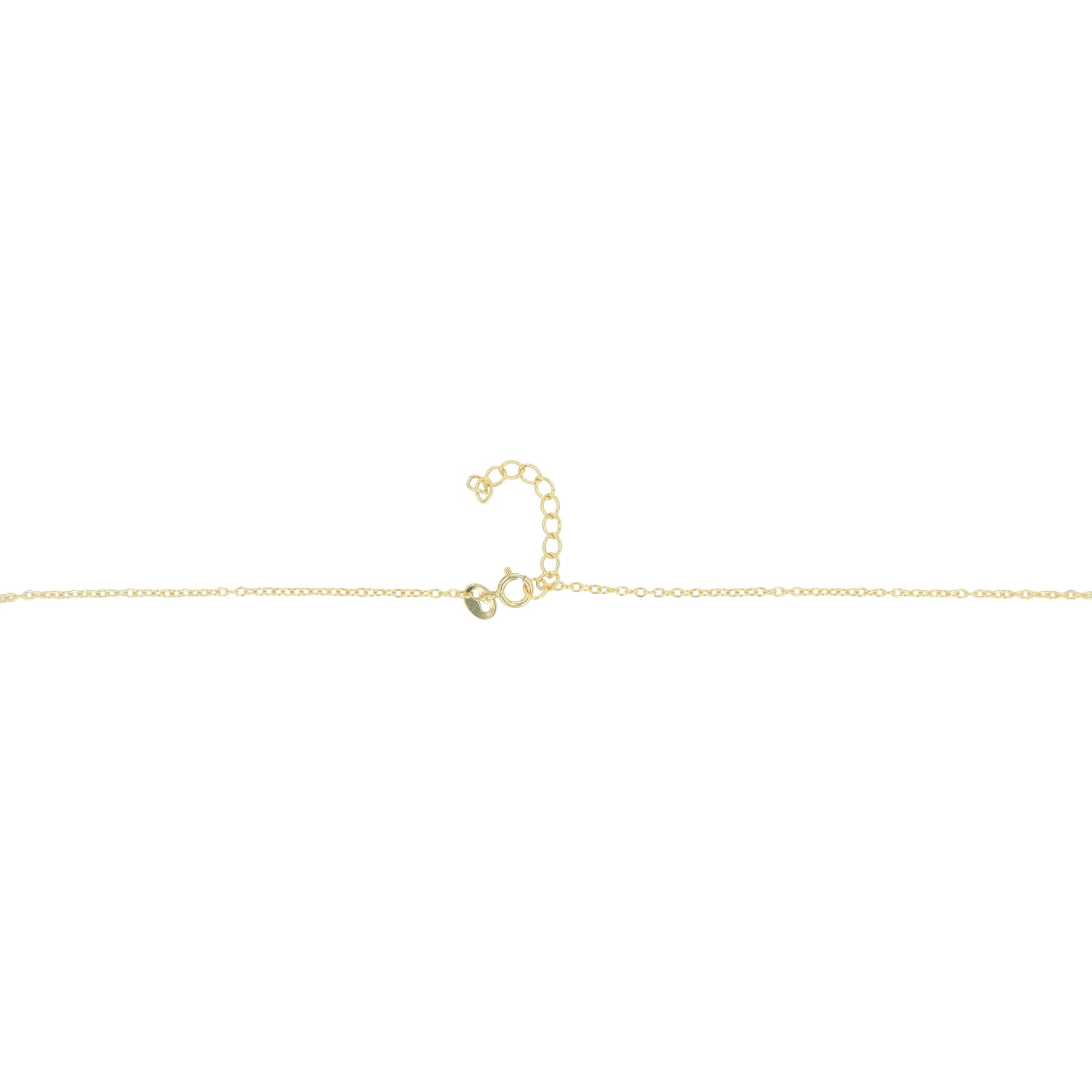 925/- Echt Silber Infinity-Halskette "Thessa", vergoldet
