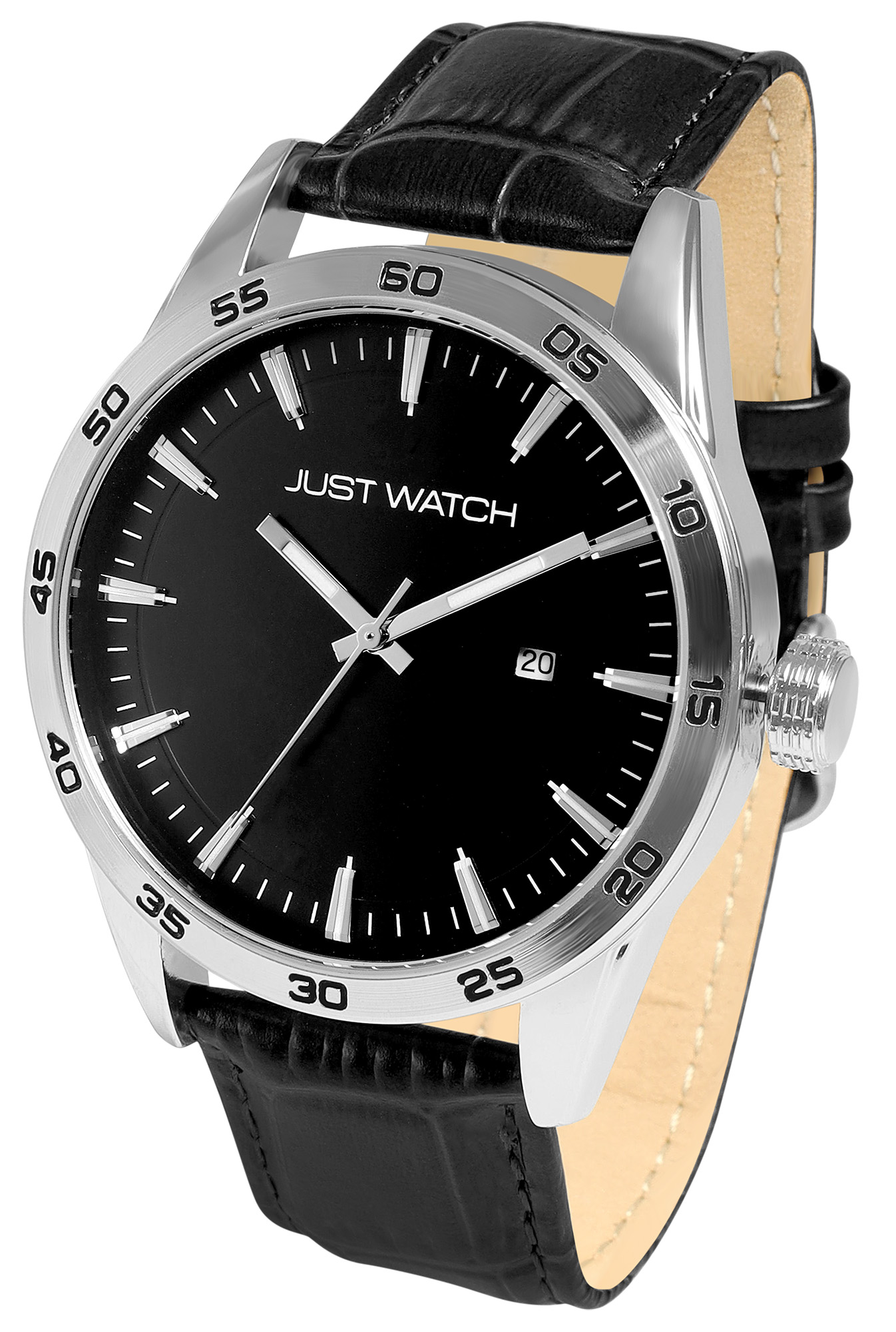 JUST WATCH Herrenuhr "Elrik" mit Echt Lederband