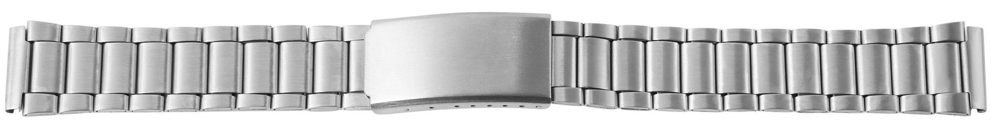 Edelstahl-Uhrenarmband, silberfarben, VE 12, 16 mm