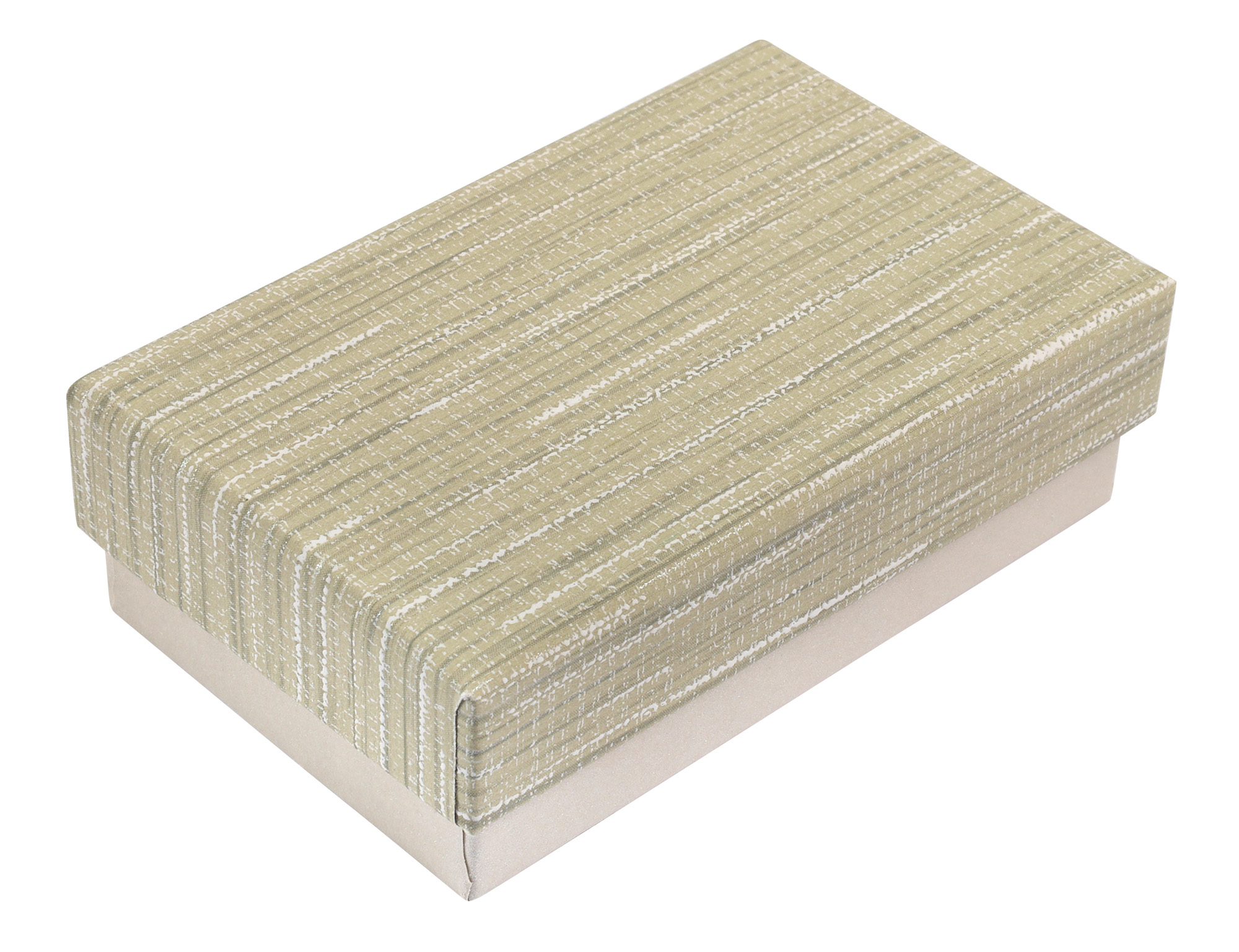 Papp Schmuckboxen, taupe, VE24, 5 x 8cm