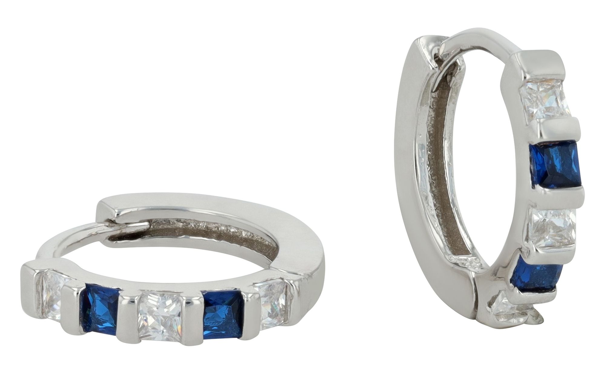 "Feyza" - Creole aus 925/- Echt Silber, verschiedene Varianten