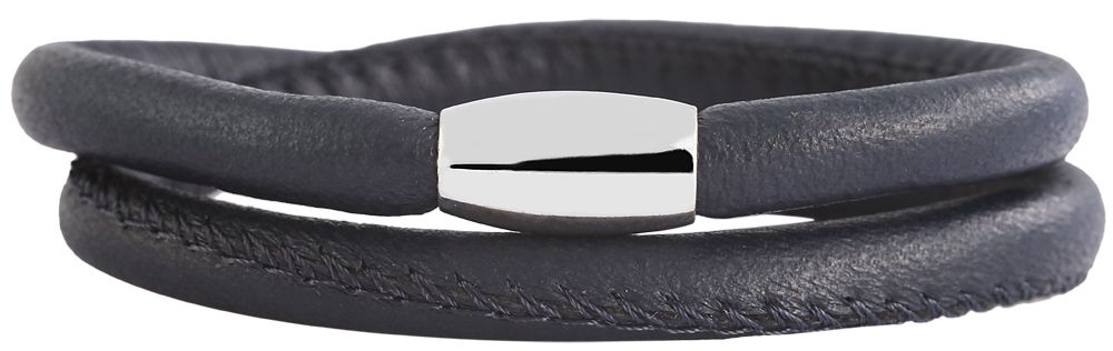 Cham Cham Echt-Leder Rundarmband, Länge 36 cm, Ø 6,7 mm