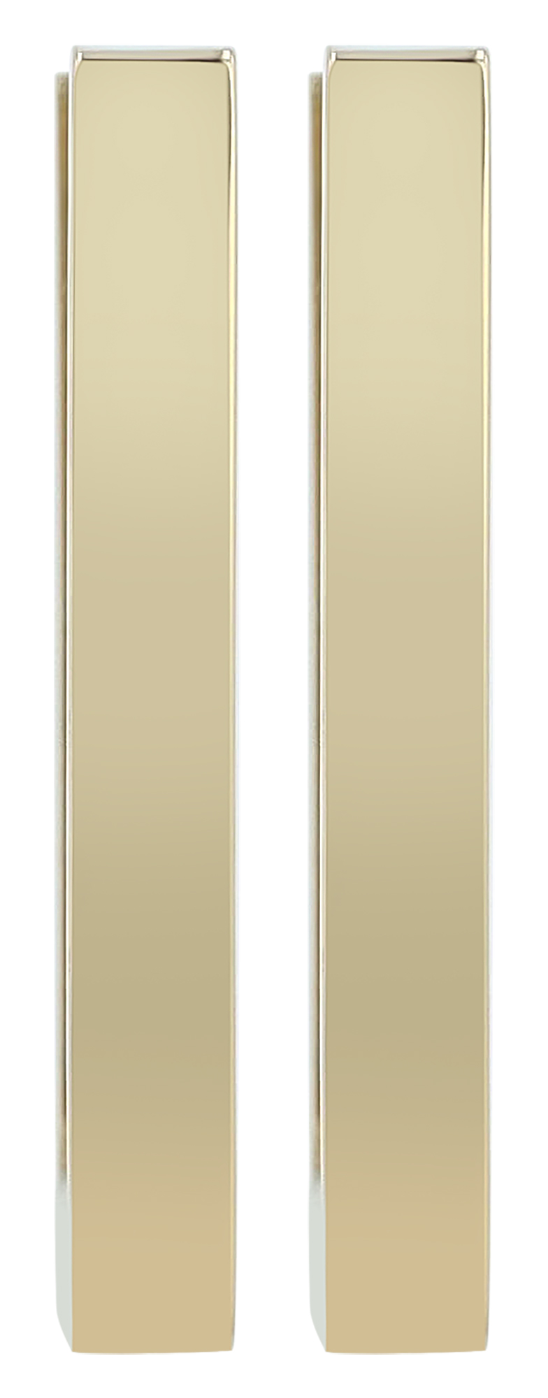 "Maggy" Akzent Edelstahl Creolen, goldfarben