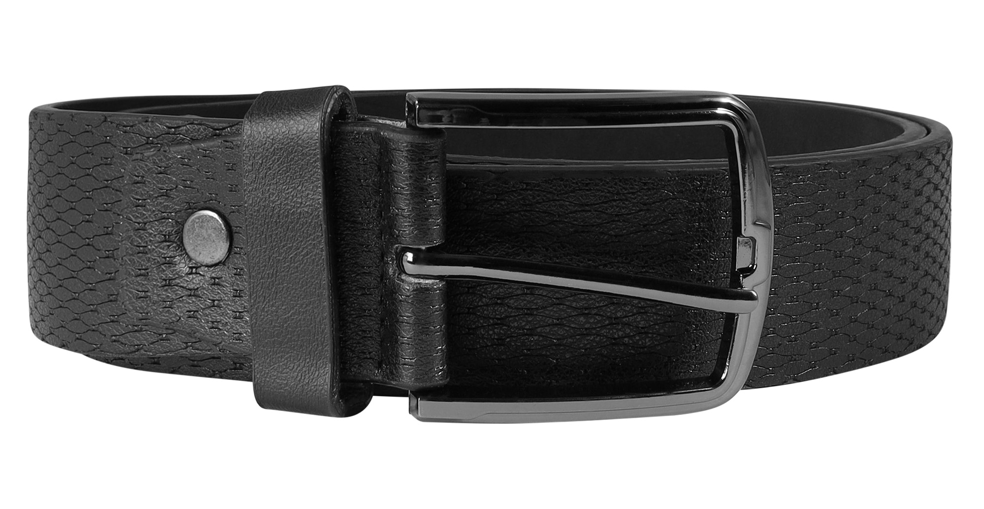 Gürtel aus Lederimitat, VE12, 1x Gr. 90 cm, 2x 100 cm, 3x 110 cm, 3x 120 cm, 3x 130 cm, kürzbar, schwarz
