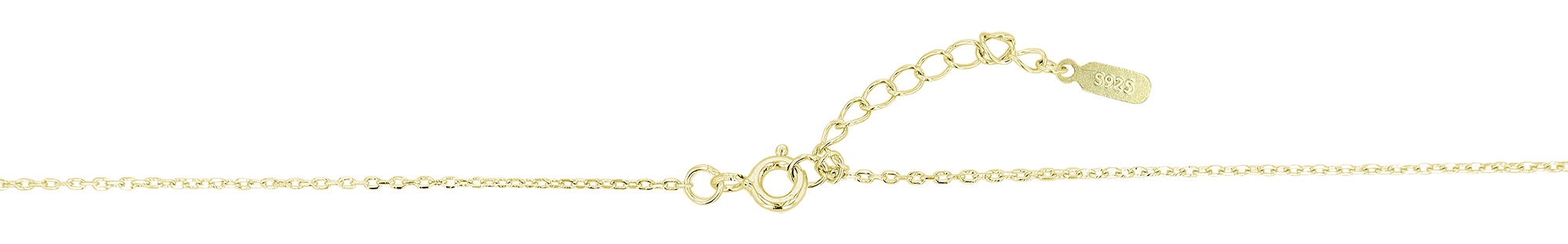 "Evalotte" Herz mit Lebenslinie, 925/- Echt Silber Kette mit Anhänger, 43 + 3 cm